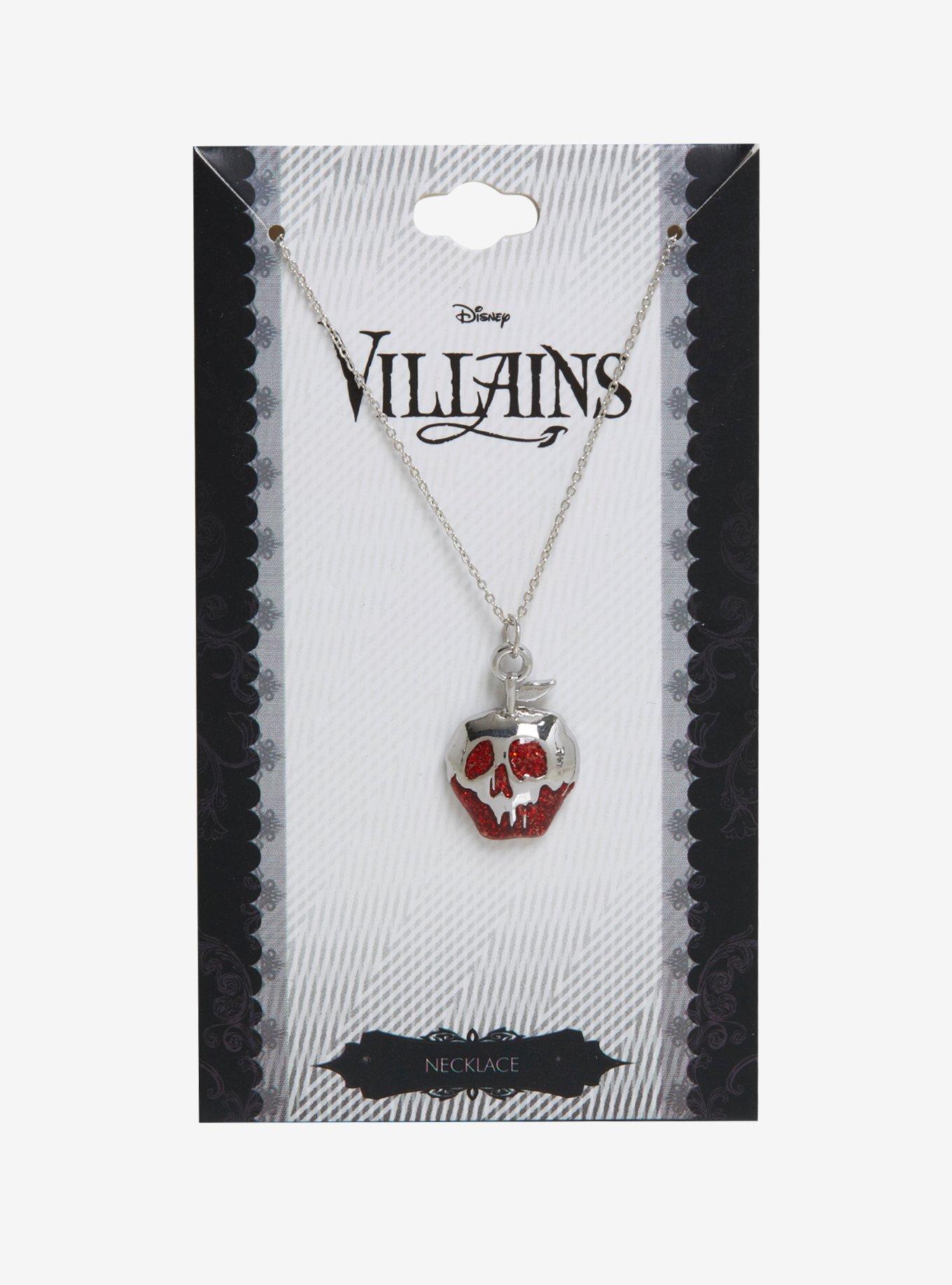 Disney Villains Evil Queen Poison Apple Necklace, , alternate