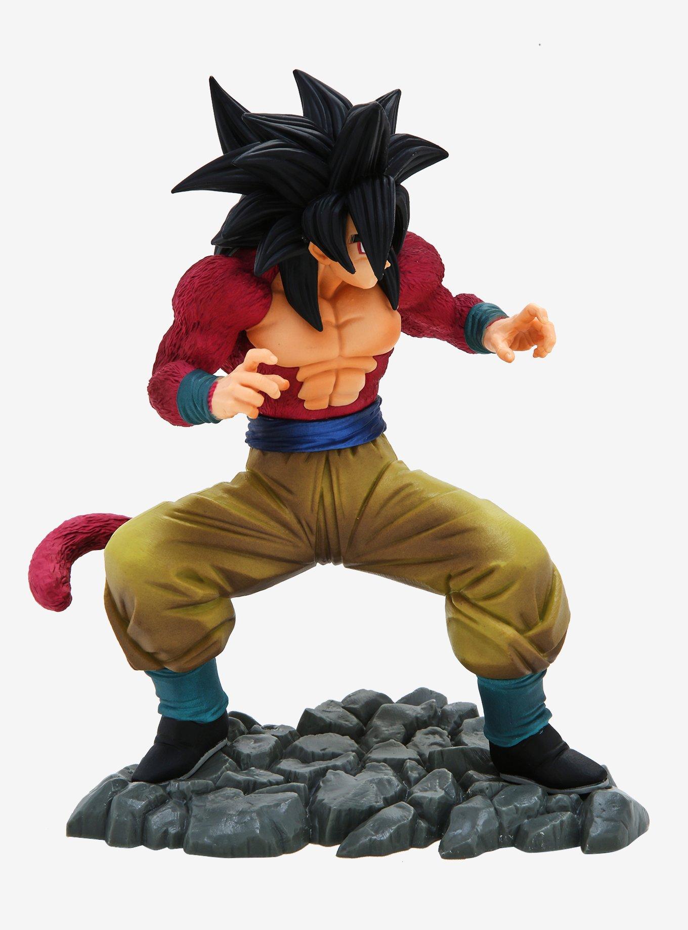 Estátua Super Saiyan 4 Son Goku (Diorama): Dragon Ball Z (Dokkan