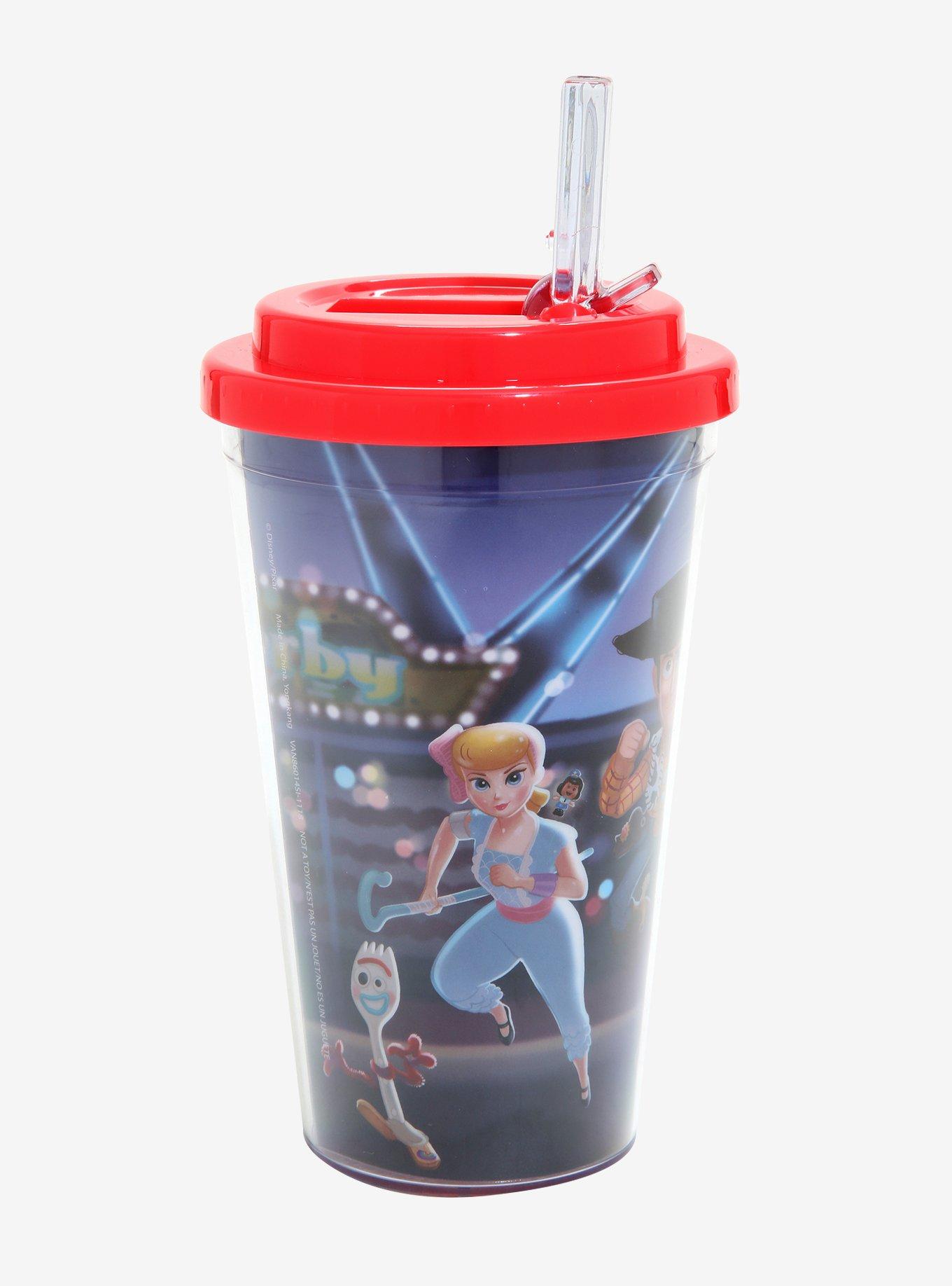 Disney Pixar Toy Story 4 Flip Straw Acrylic Tumbler, , alternate