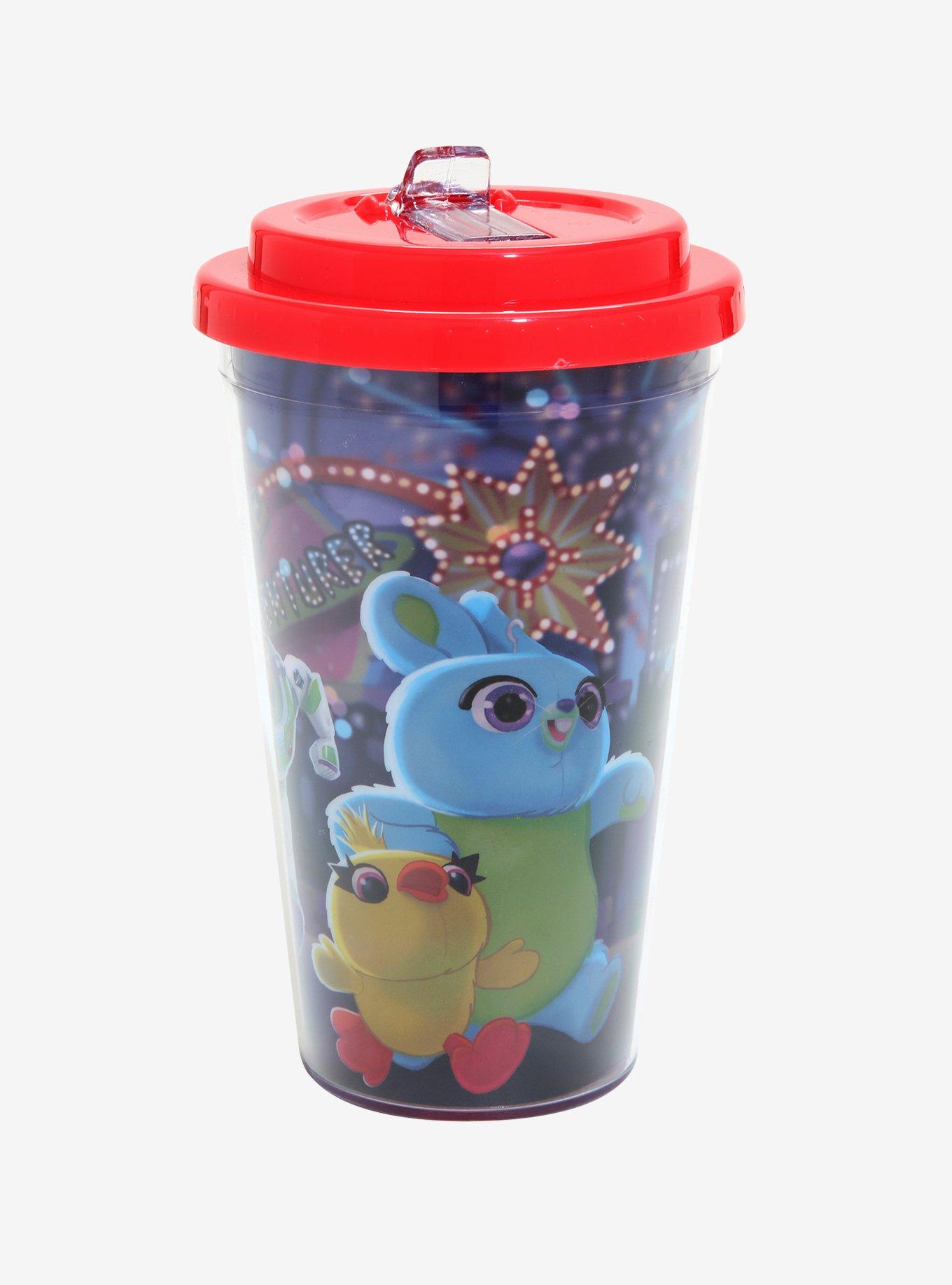 Disney Pixar Toy Story 4 Flip Straw Acrylic Tumbler, , alternate