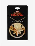 Marvel Captain Marvel Coin Necklace - BoxLunch Exclusive, , alternate