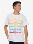 Sesame Street Gradient Faces T-Shirt, , alternate