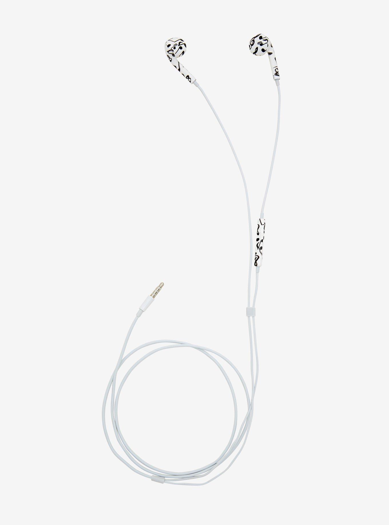 Music Note Earbuds, , alternate