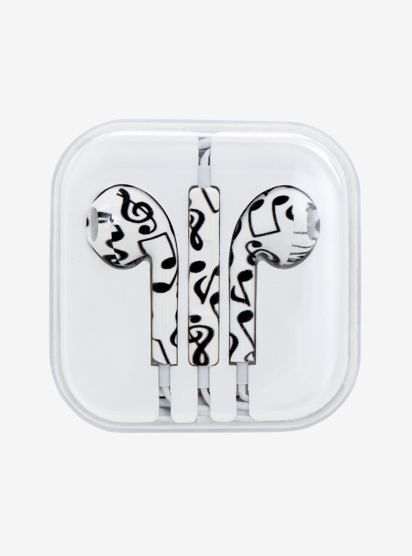 Music Note Earbuds, , alternate