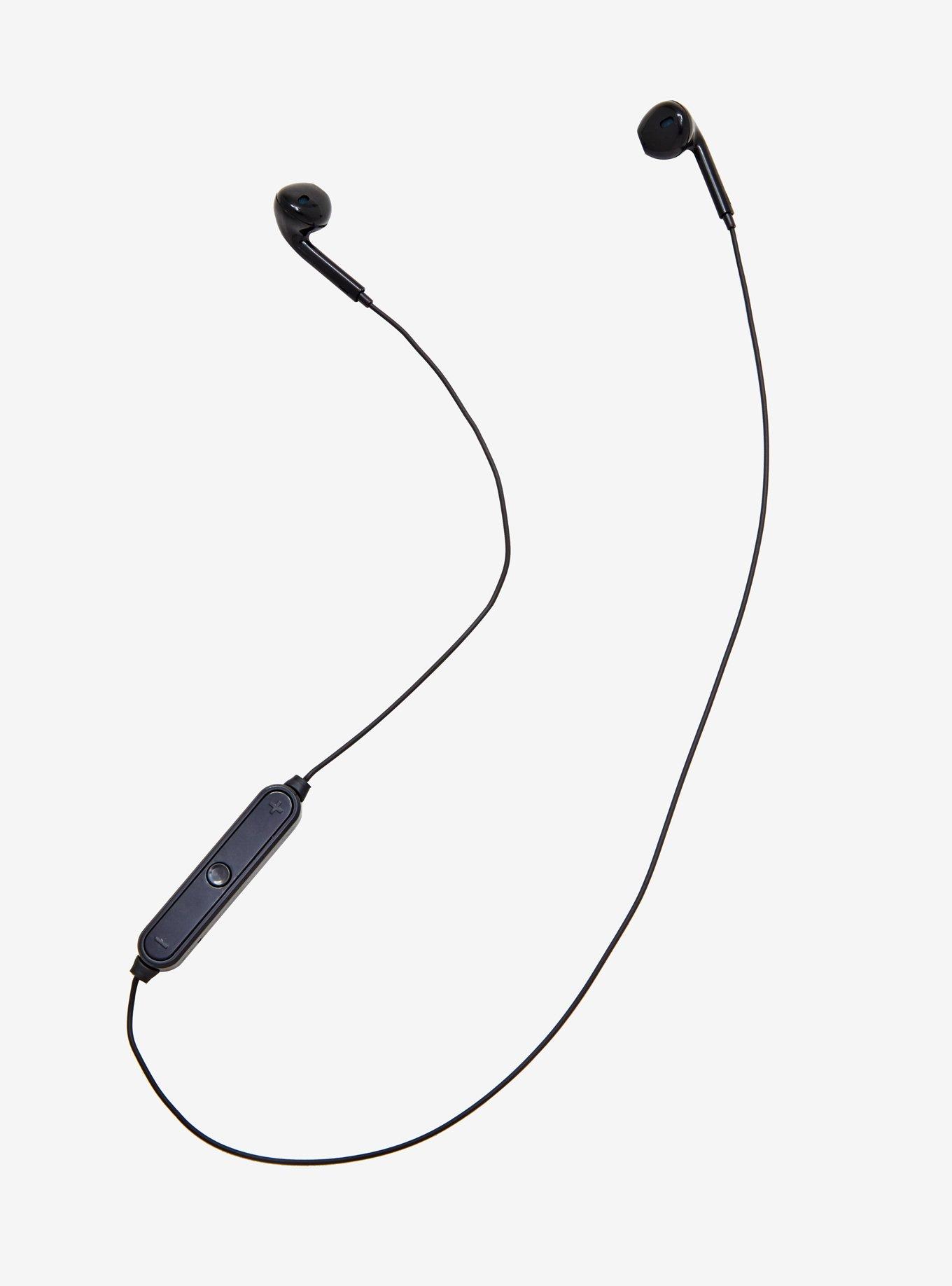 Black Bluetooth Earbuds, , alternate