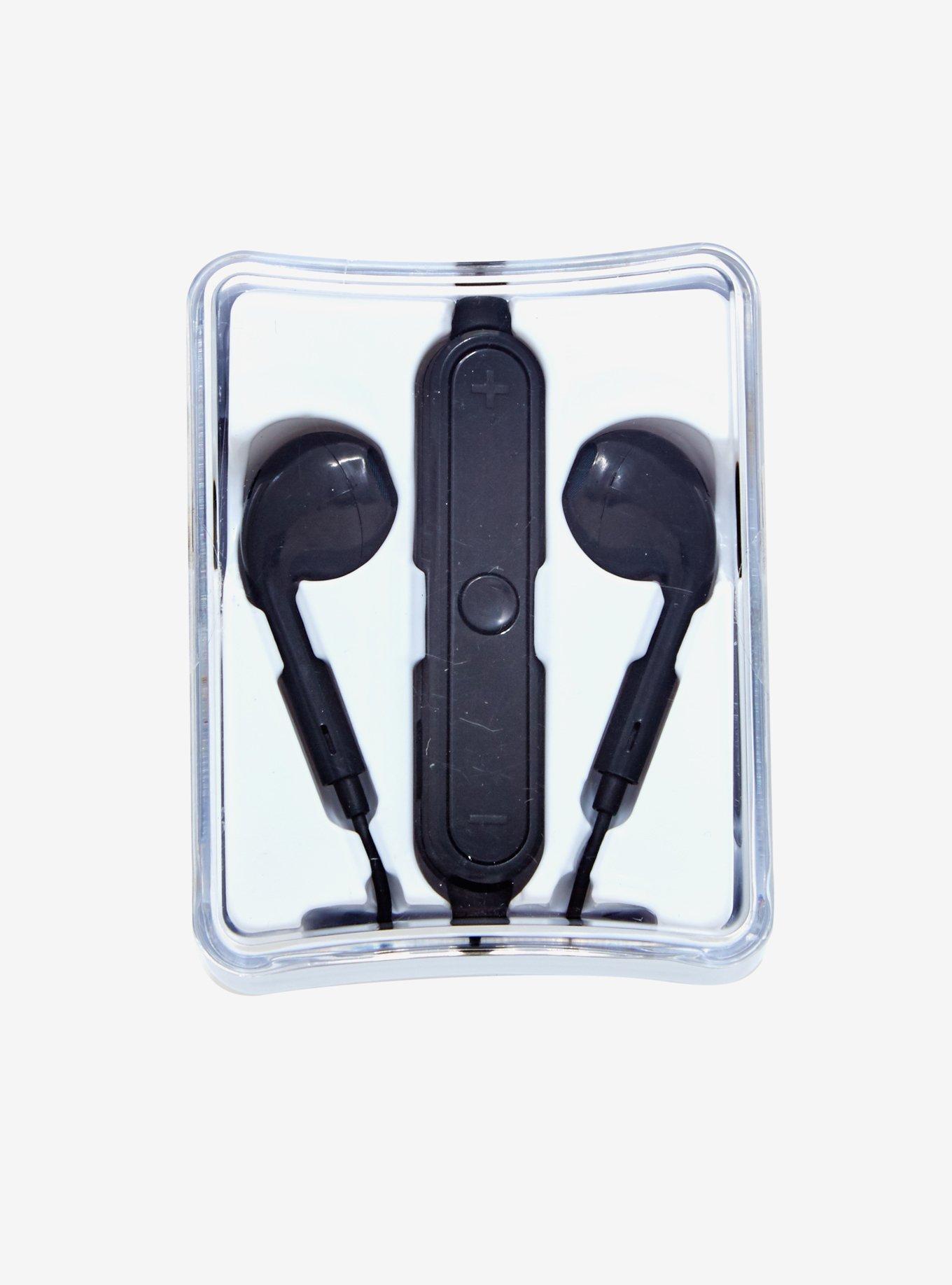 Black Bluetooth Earbuds, , alternate