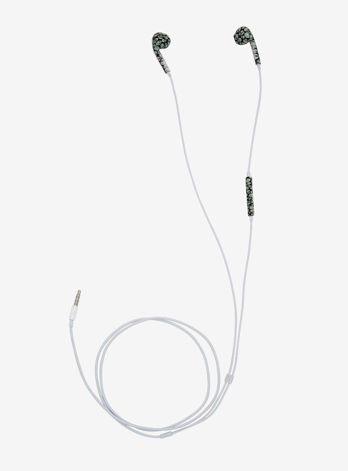 Alien Print Earbuds, , alternate
