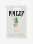 Pin God Frog Unicycle DAT BOI Enamel Pin, , alternate