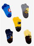 Disney Pixar WALL-E Ankle Socks 5 Pair - BoxLunch Exclusive, , alternate