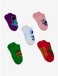 Disney Pixar Monsters, Inc. Scare Floor Ankle Socks 5 Pair - BoxLunch Exclusive, , alternate