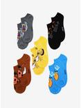 Disney The Lion King Characters Ankle Socks 5 Pair, , alternate