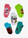 Disney Pixar WALL-E Allover Print Ankle Socks 5 Pair - BoxLunch Exclusive, , alternate