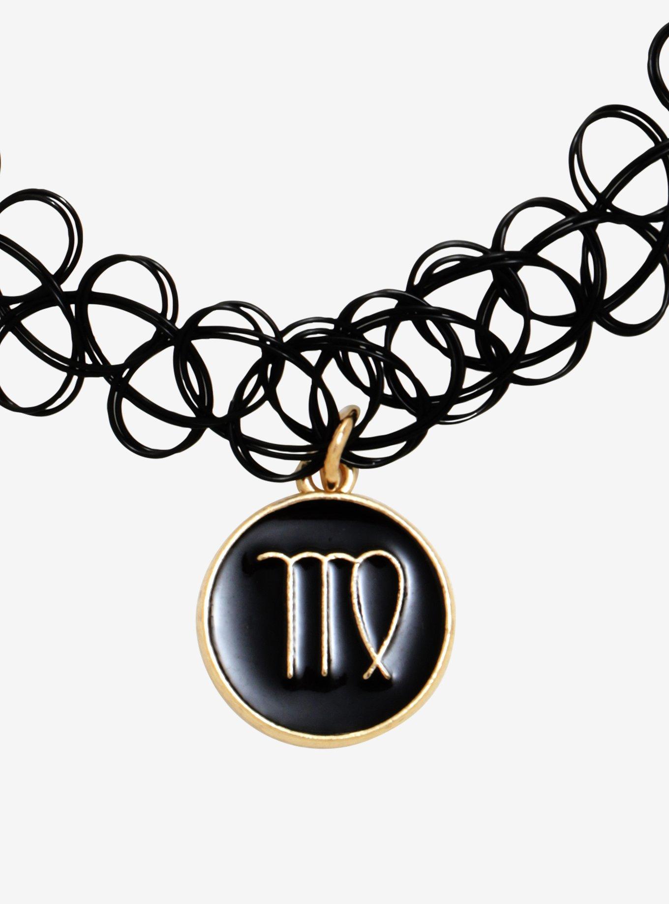 Virgo Tattoo Choker, , alternate
