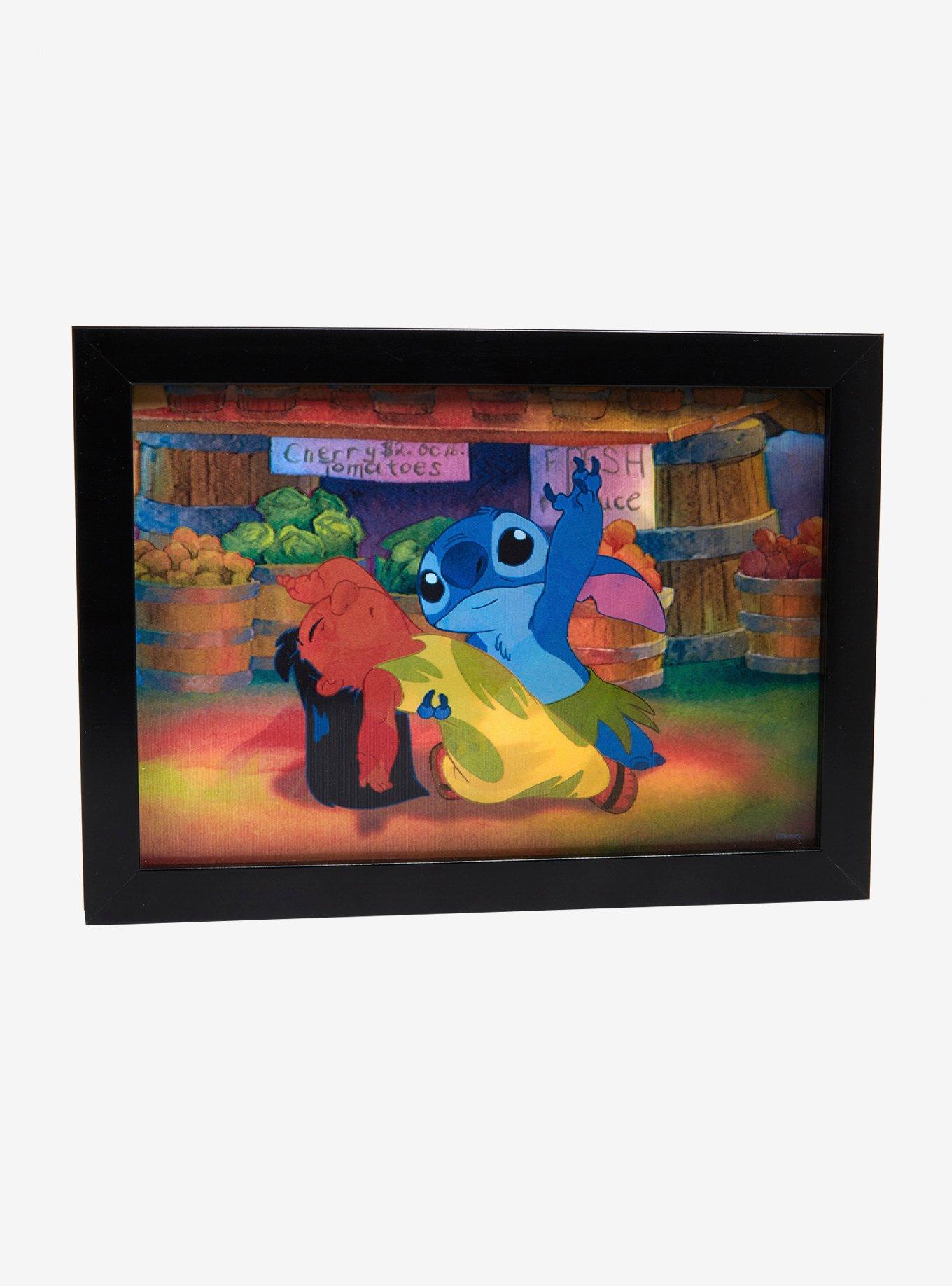 Disney Lilo & Stitch Lenticular Wall Art, , alternate