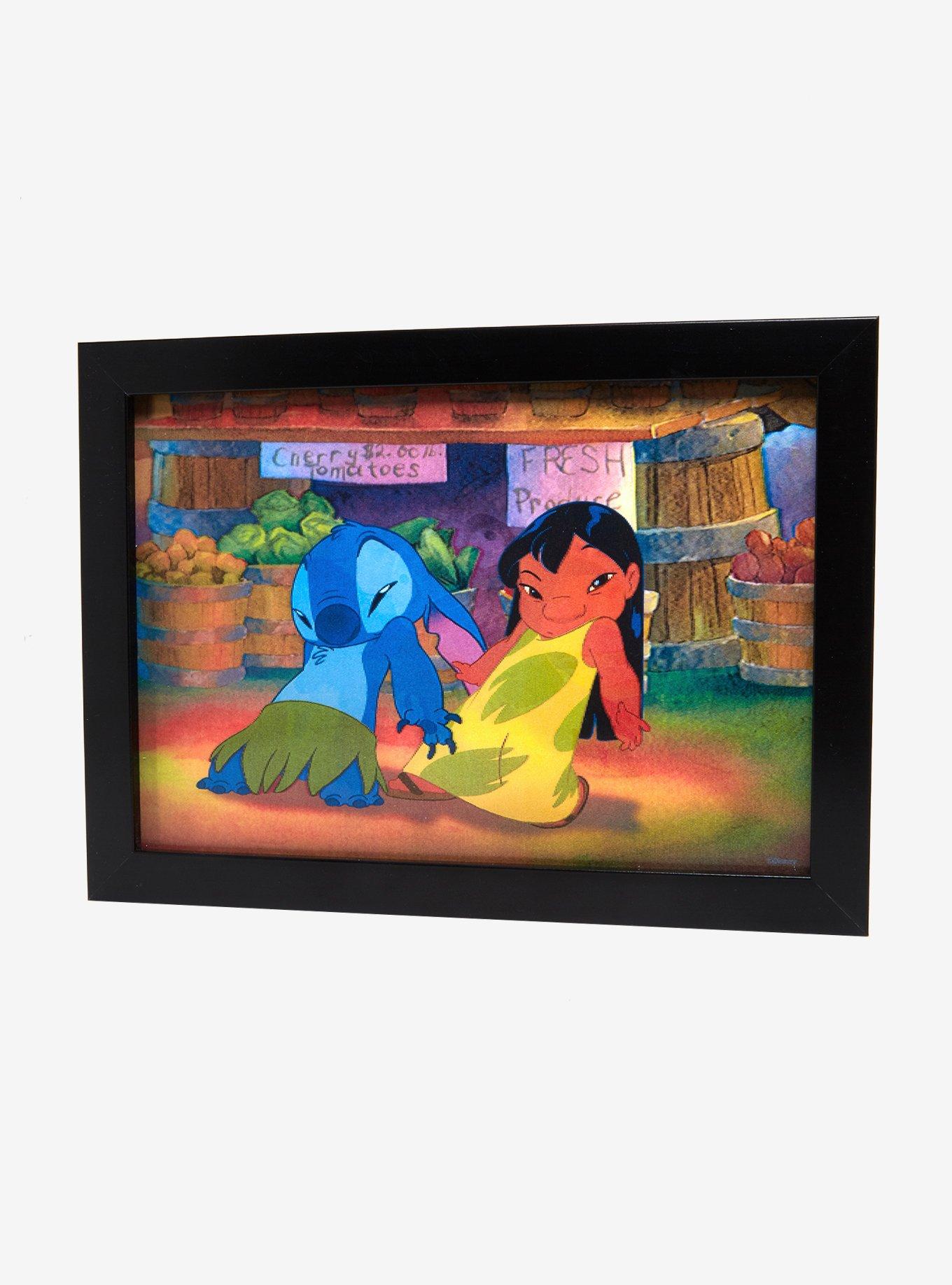 Disney Lilo & Stitch Lenticular Wall Art, , alternate
