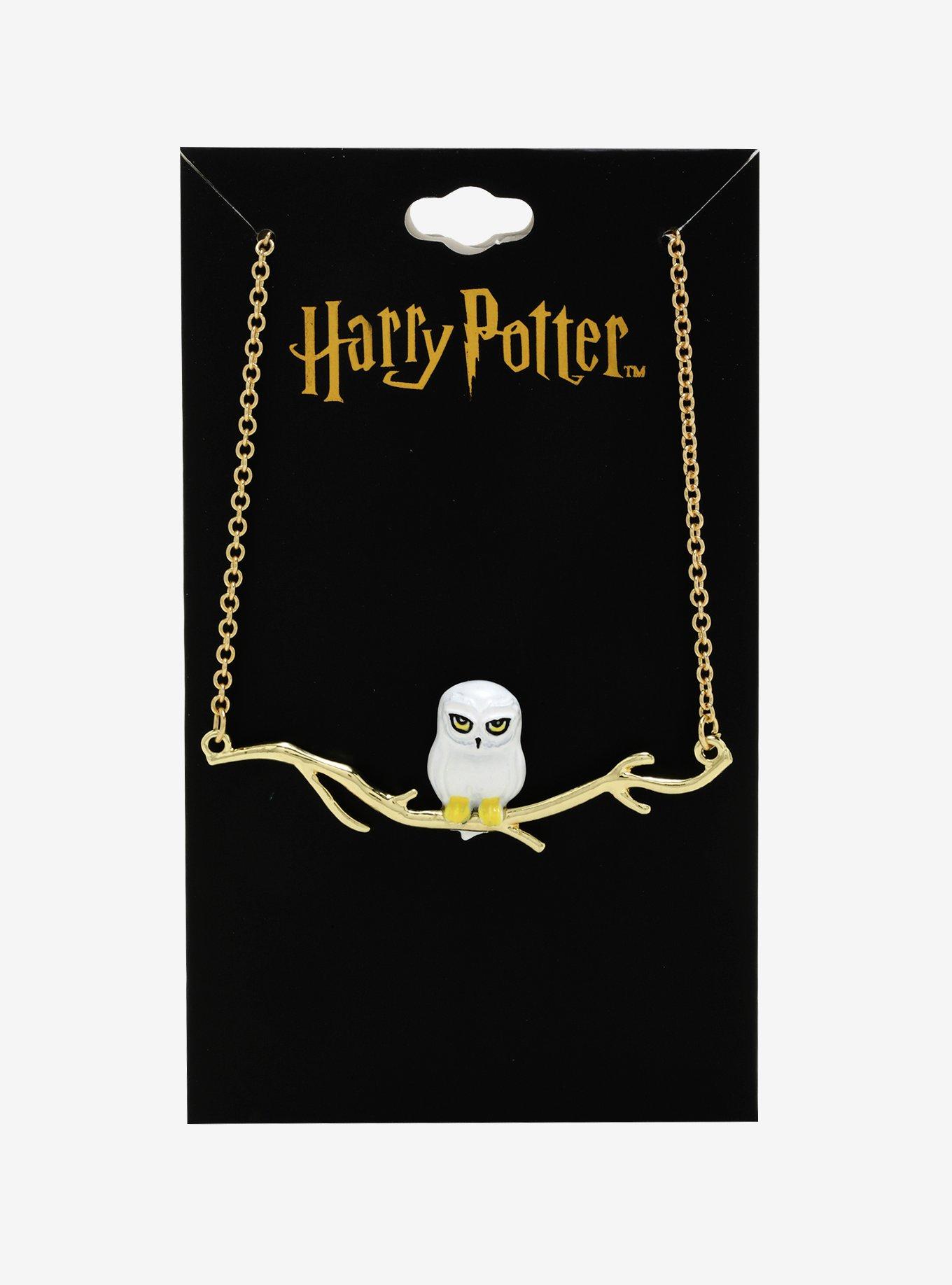 Harry Potter Hedwig On Branch Necklace, , alternate