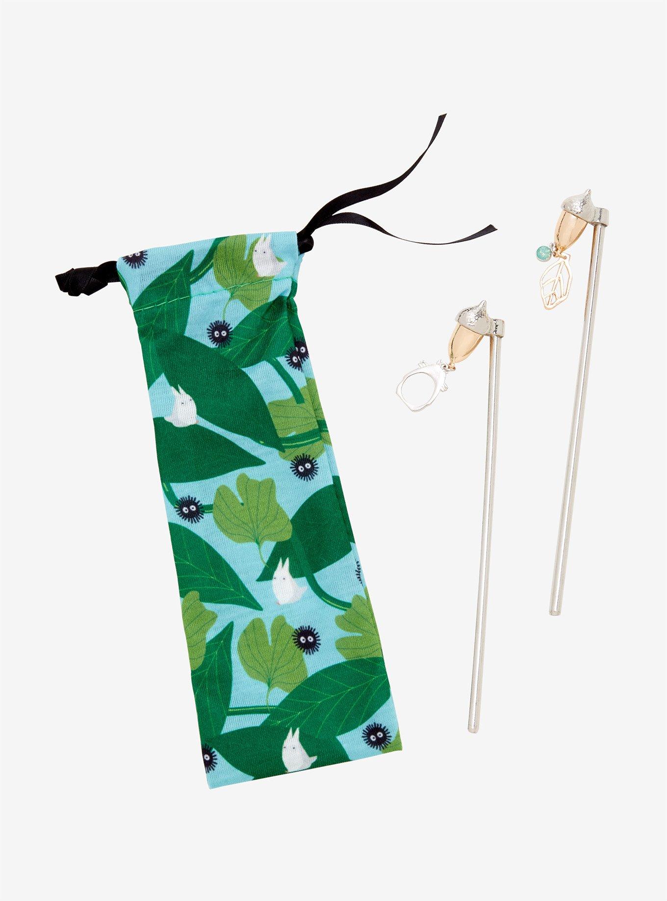 Studio Ghibli My Neighbor Totoro Acorn Hair Sticks, , alternate
