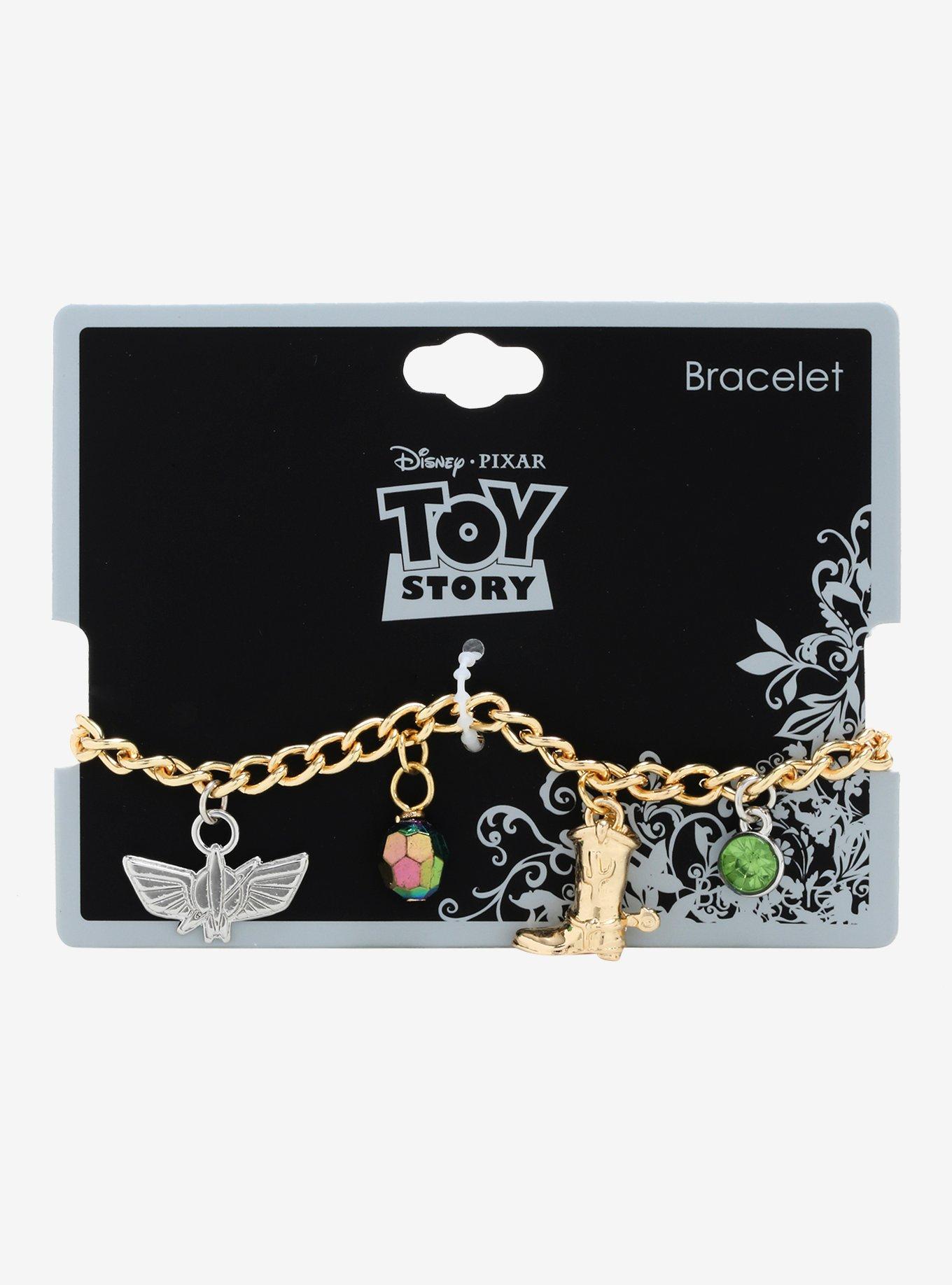 Disney Pixar Toy Story Woody & Buzz Charm Bracelet, , alternate