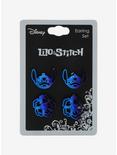 Disney Lilo & Stitch Anodized Hibiscus & Stitch Stud Earring Set, , alternate