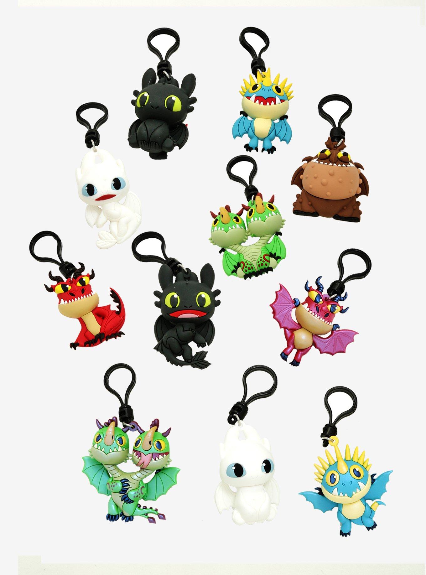 Hot To Train Your Dragon: The Hidden World Figural Key Chain Blind Bag, , alternate