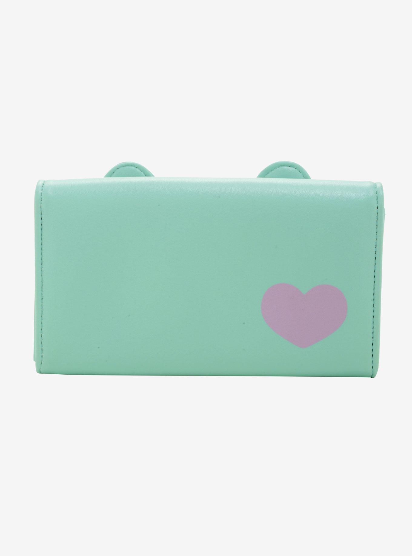 Pusheen Mint Flap Wallet, , alternate