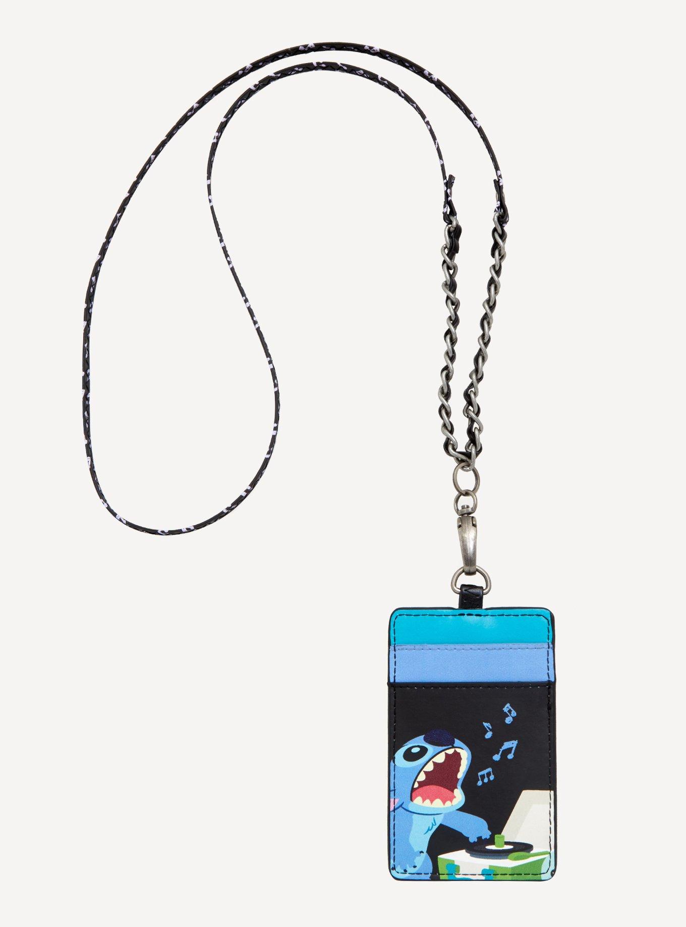 Disney Lilo & Stitch Record Player Lanyard, , alternate