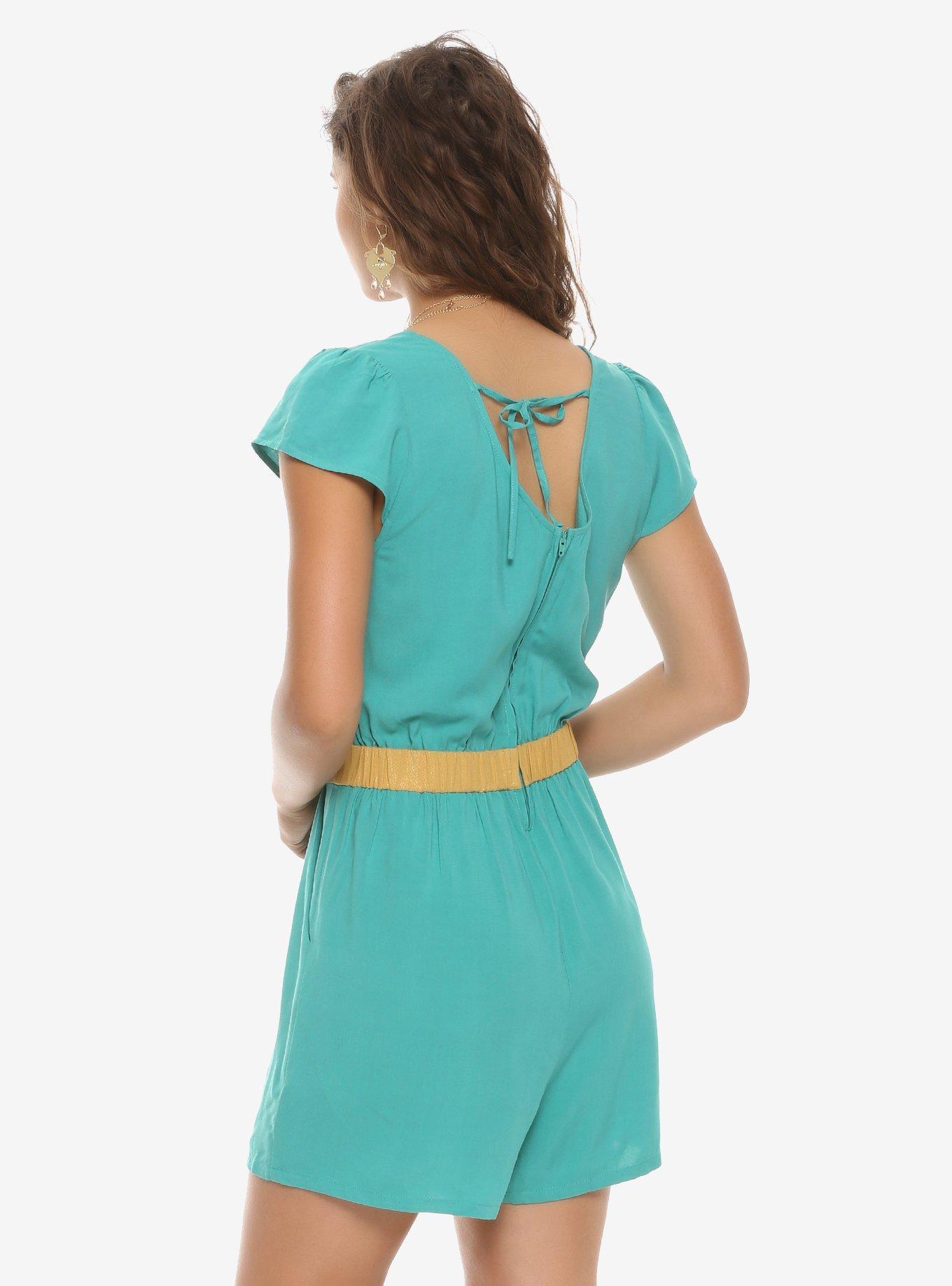 Disney Aladdin Jasmine Peacock Romper, , alternate