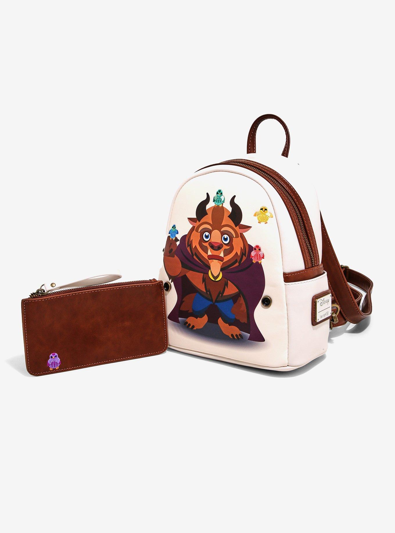 Loungefly Disney Beauty and the Beast Chibi Beast Mini Backpack - BoxLunch Exclusive, , alternate