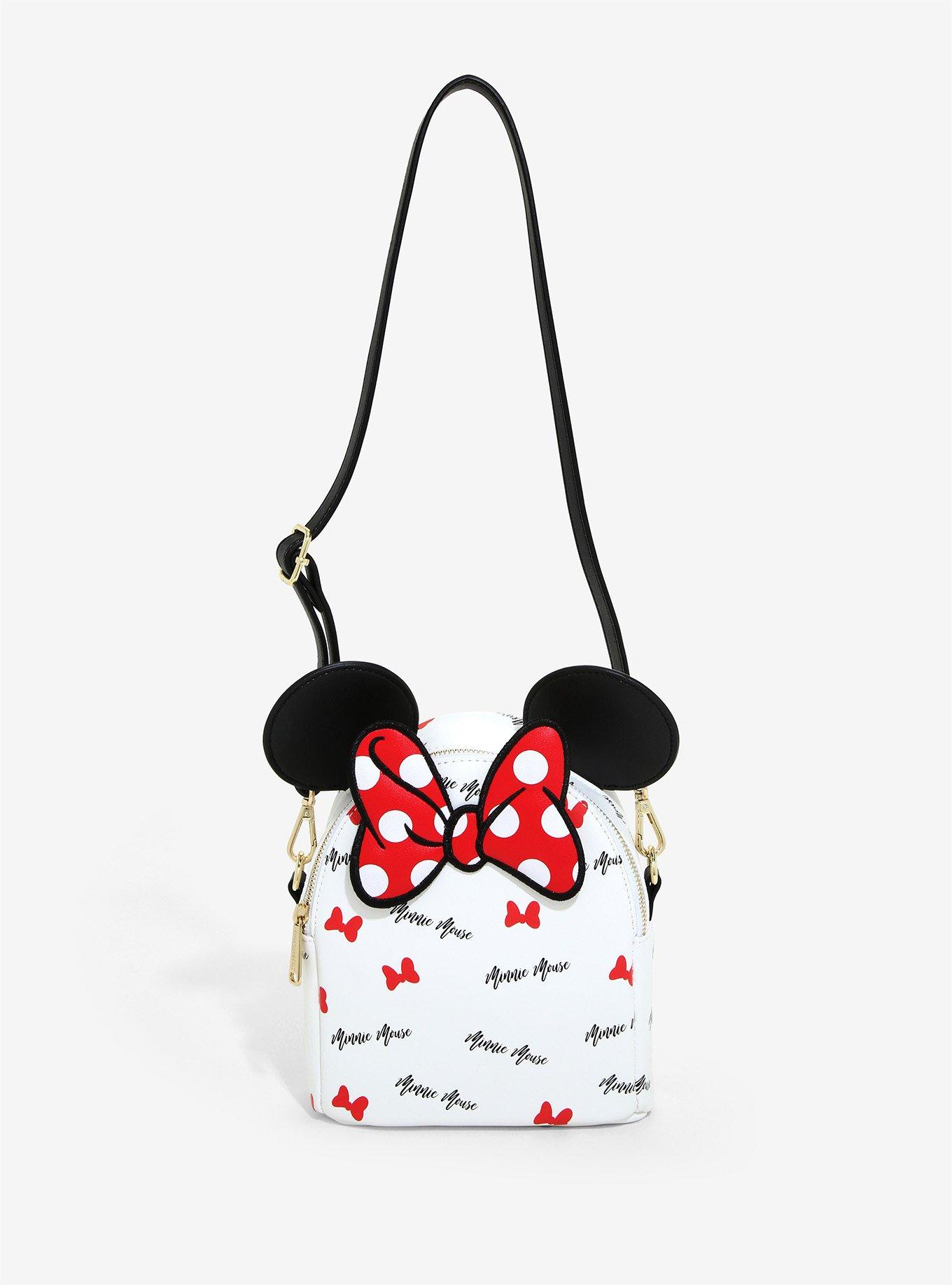 Loungefly Disney Minnie Mouse Signature Mini Backpack - BoxLunch Exclusive, , alternate