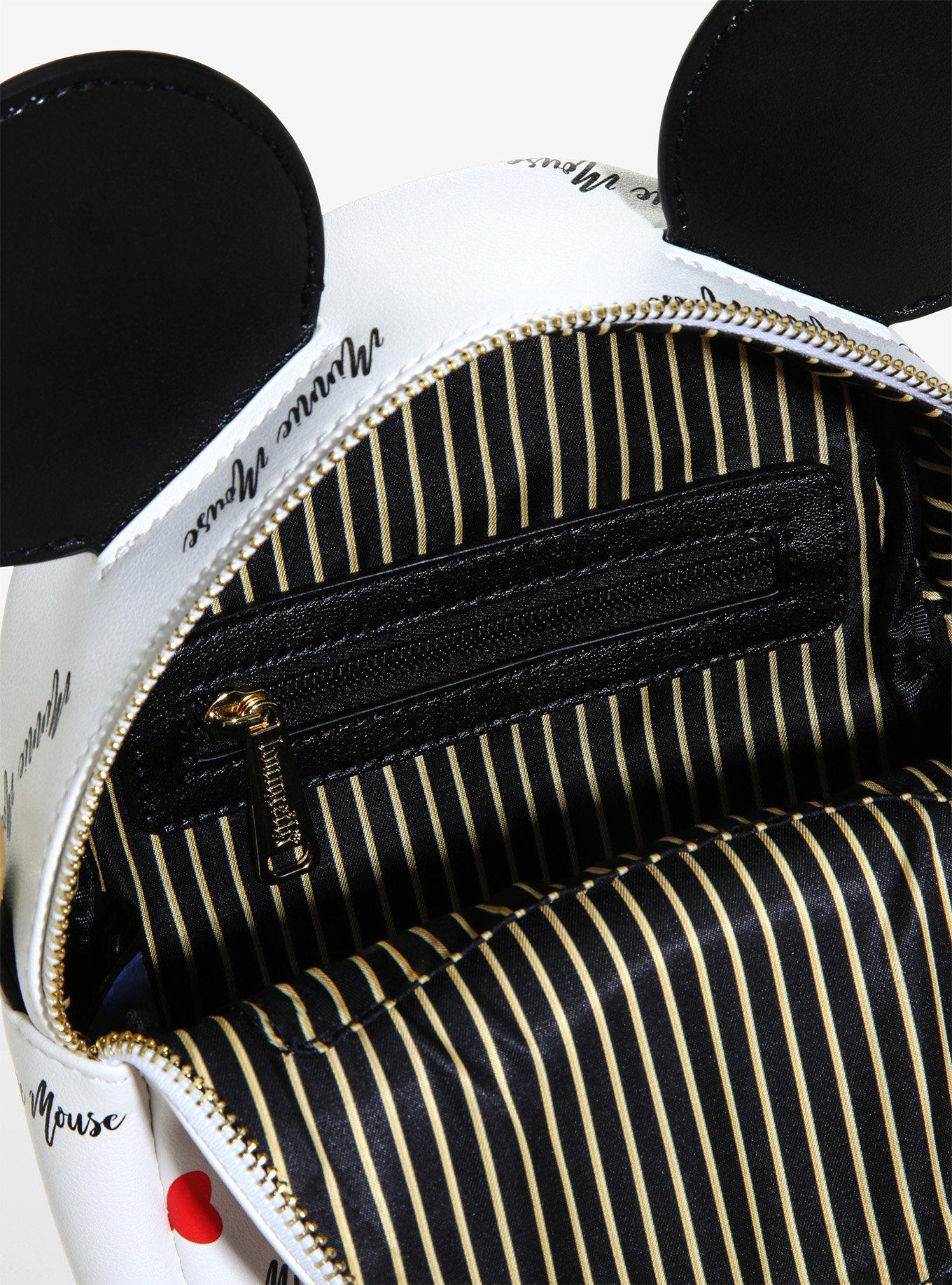 Loungefly Disney Minnie Mouse Signature Mini Backpack - BoxLunch Exclusive, , alternate