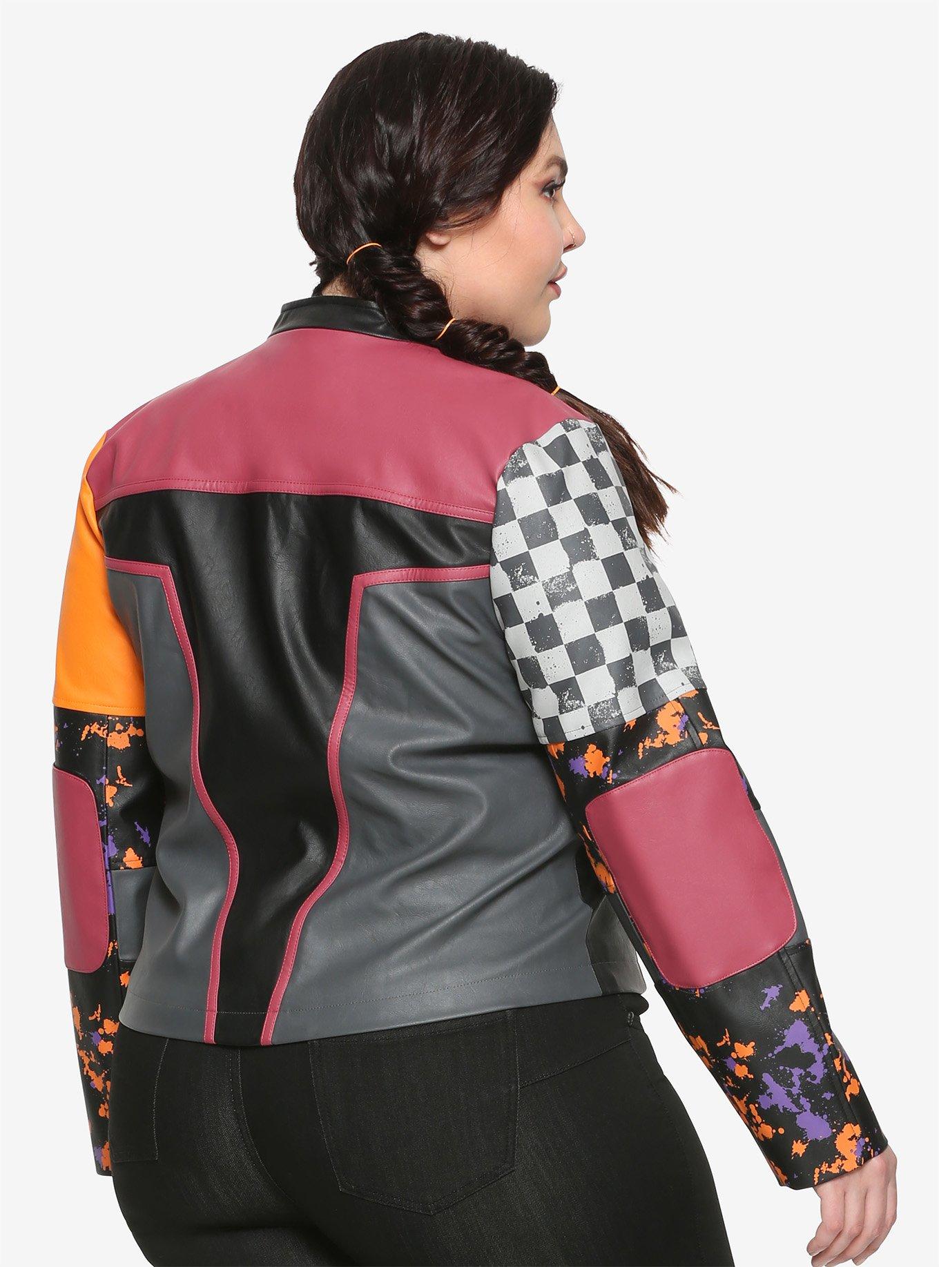Star Wars Rebels Sabine Wren Moto Jacket Plus Size Her Universe Exclusive, MULTI, alternate