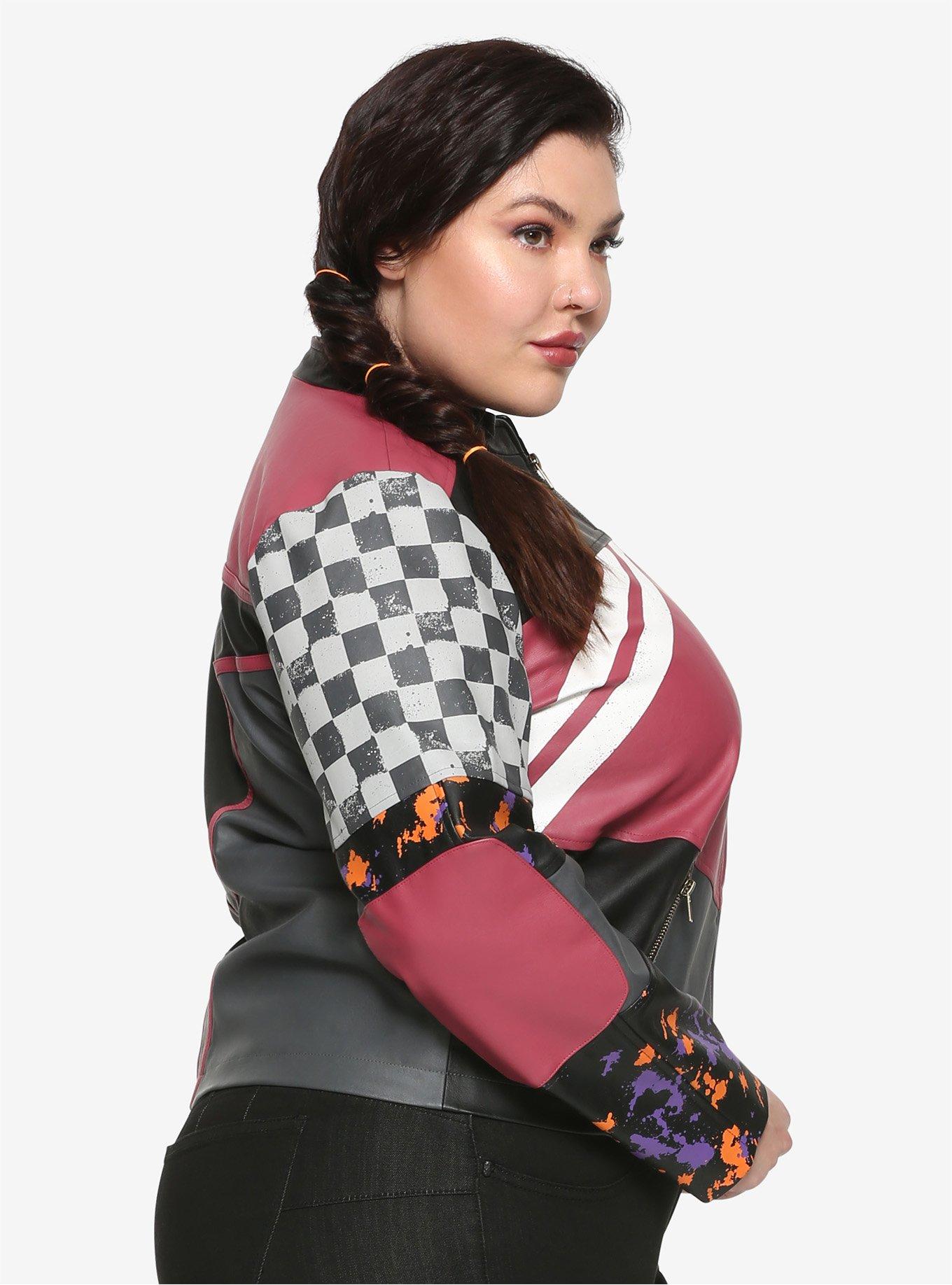 Star Wars Rebels Sabine Wren Moto Jacket Plus Size Her Universe Exclusive, MULTI, alternate