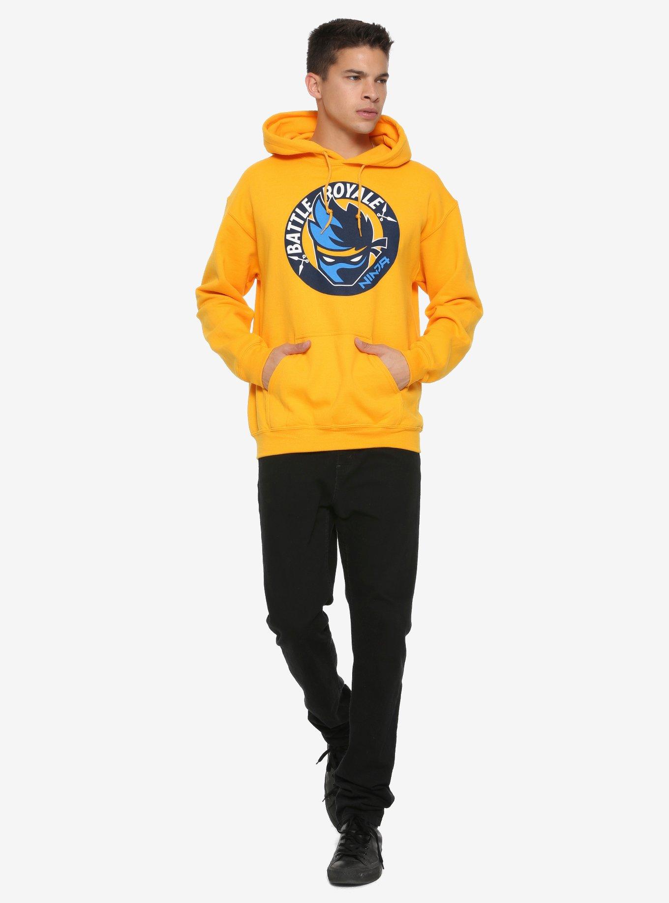 Ninja Battle Royale Hoodie, BLUE, alternate