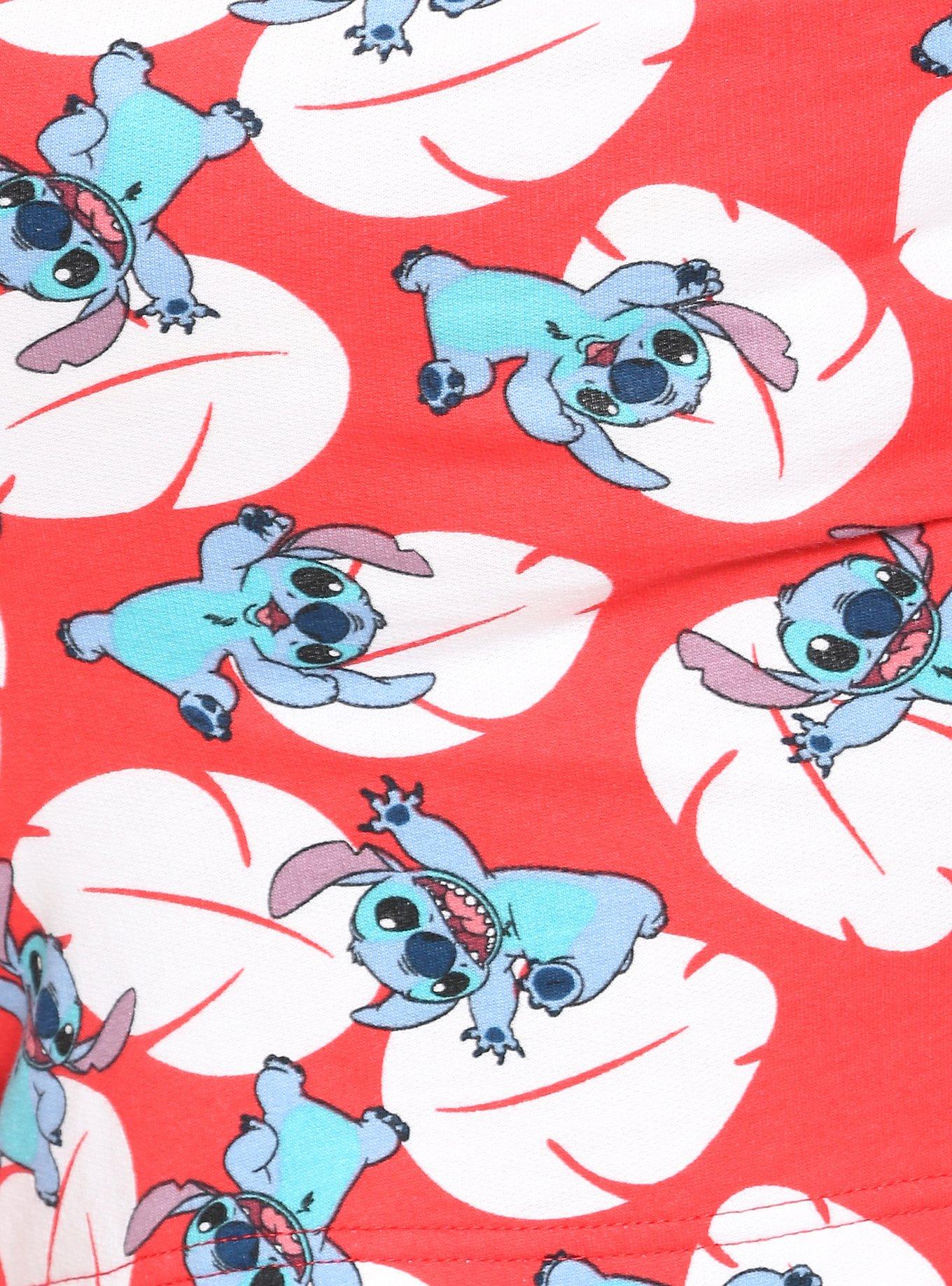Disney Lilo & Stitch Dancing Stitch Girls Soft Shorts Plus Size, MULTI, alternate