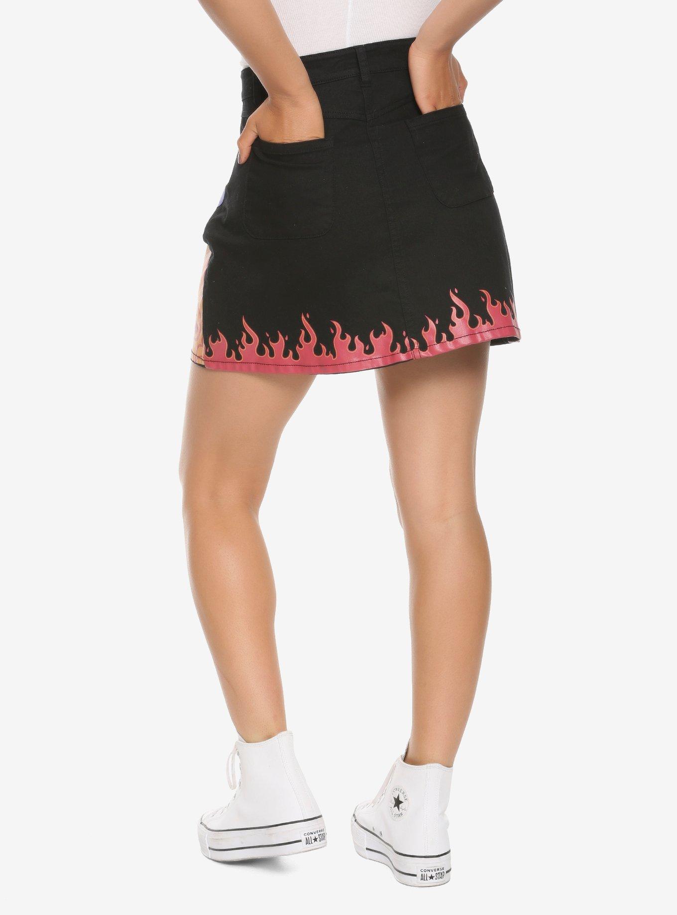 Disney Aladdin Magic Carpet Denim Mini Skirt, , alternate