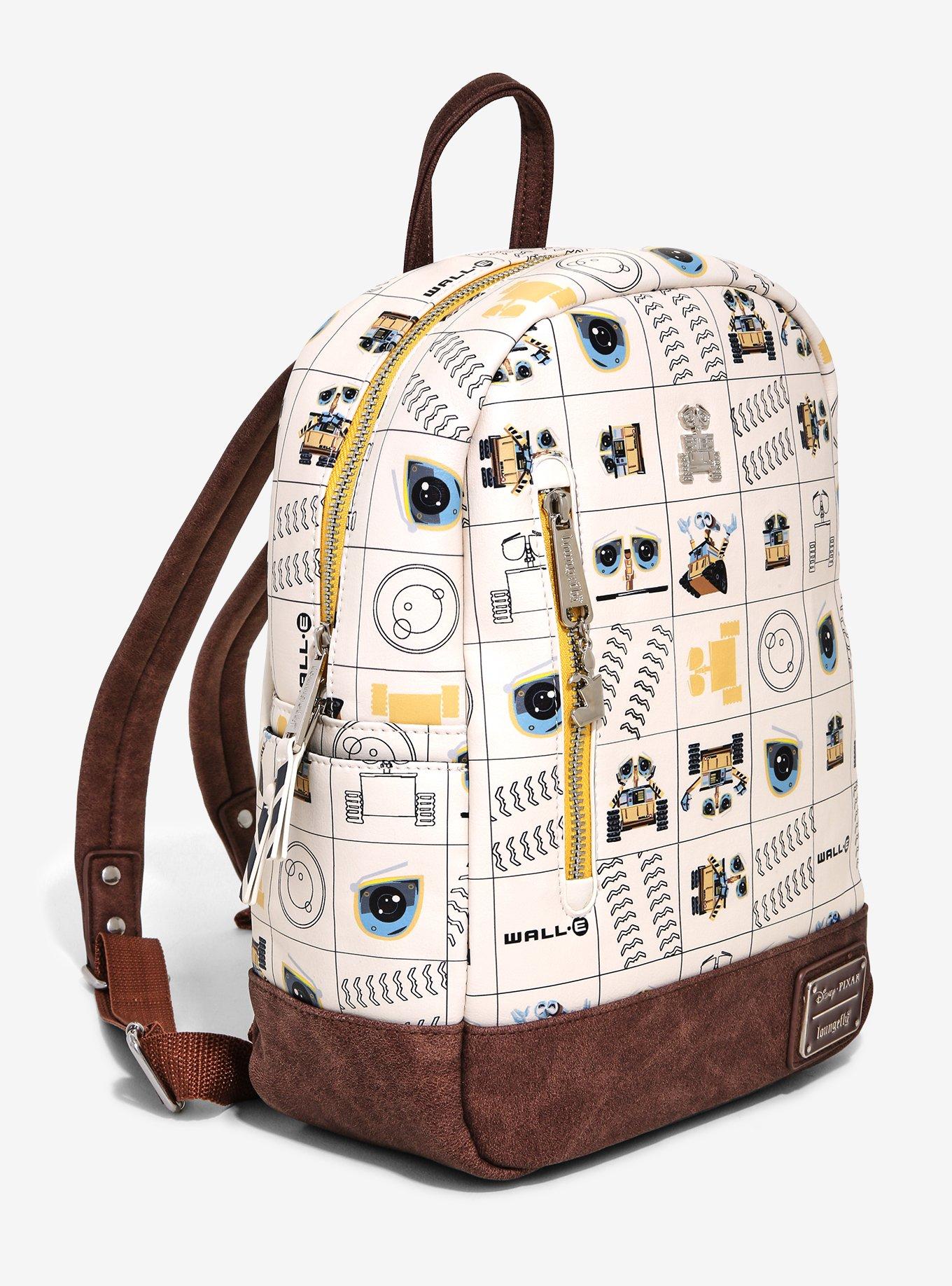 Loungefly Disney Pixar WALL-E Grid Mini Backpack - BoxLunch Exclusive, , alternate
