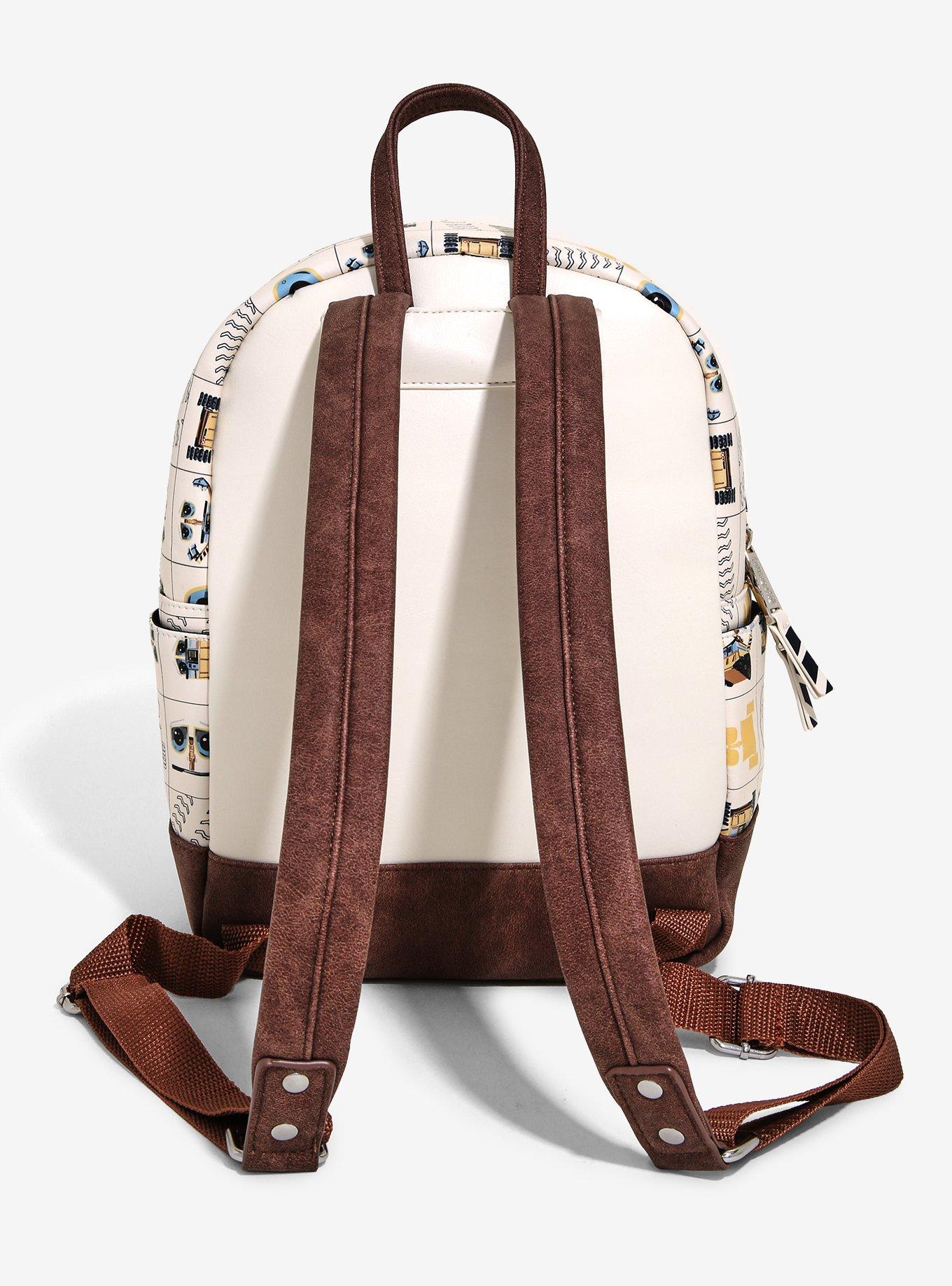 Loungefly Disney Pixar WALL-E Grid Mini Backpack - BoxLunch Exclusive, , alternate