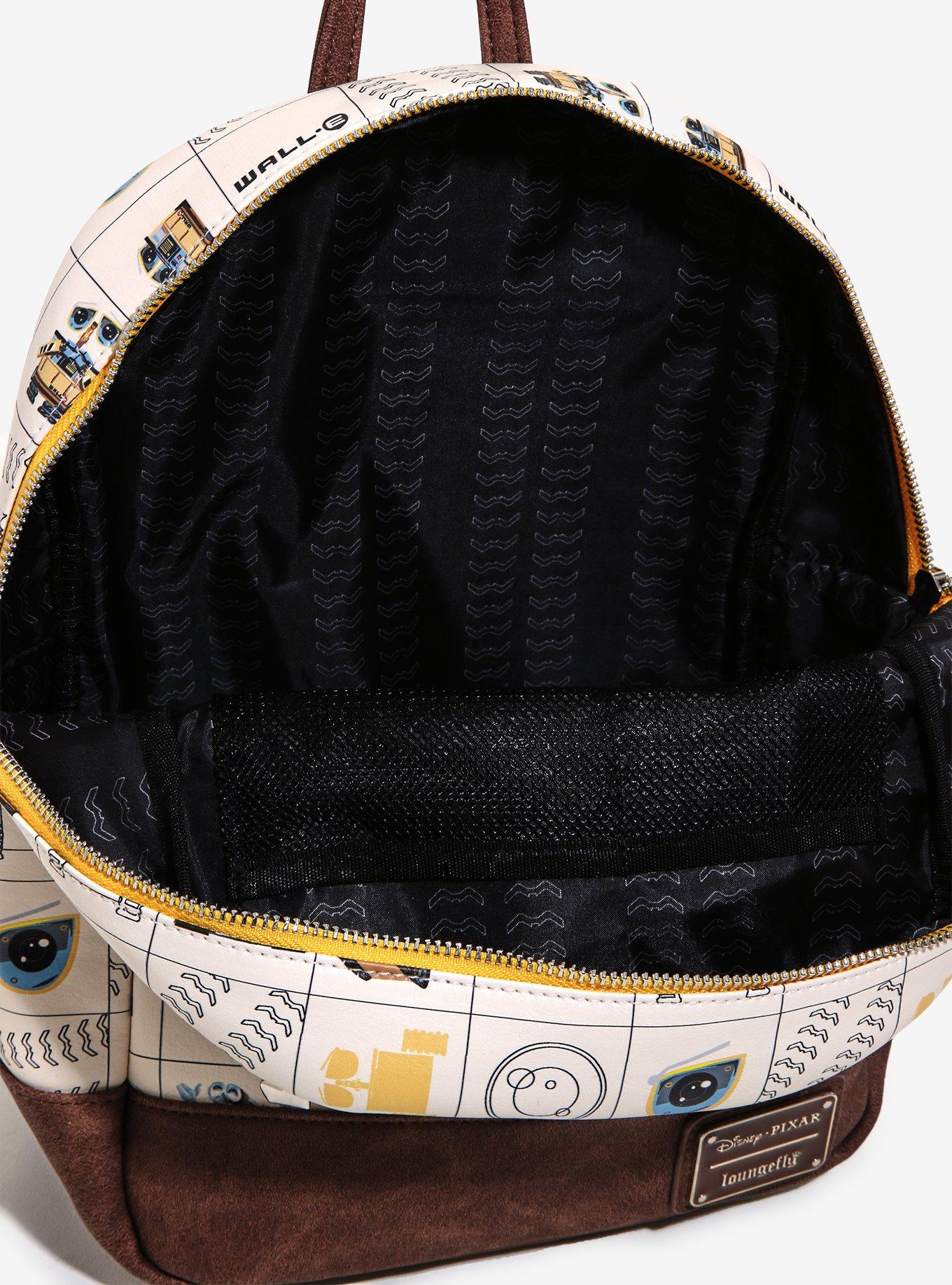 Loungefly Disney Pixar WALL-E Grid Mini Backpack - BoxLunch Exclusive, , alternate