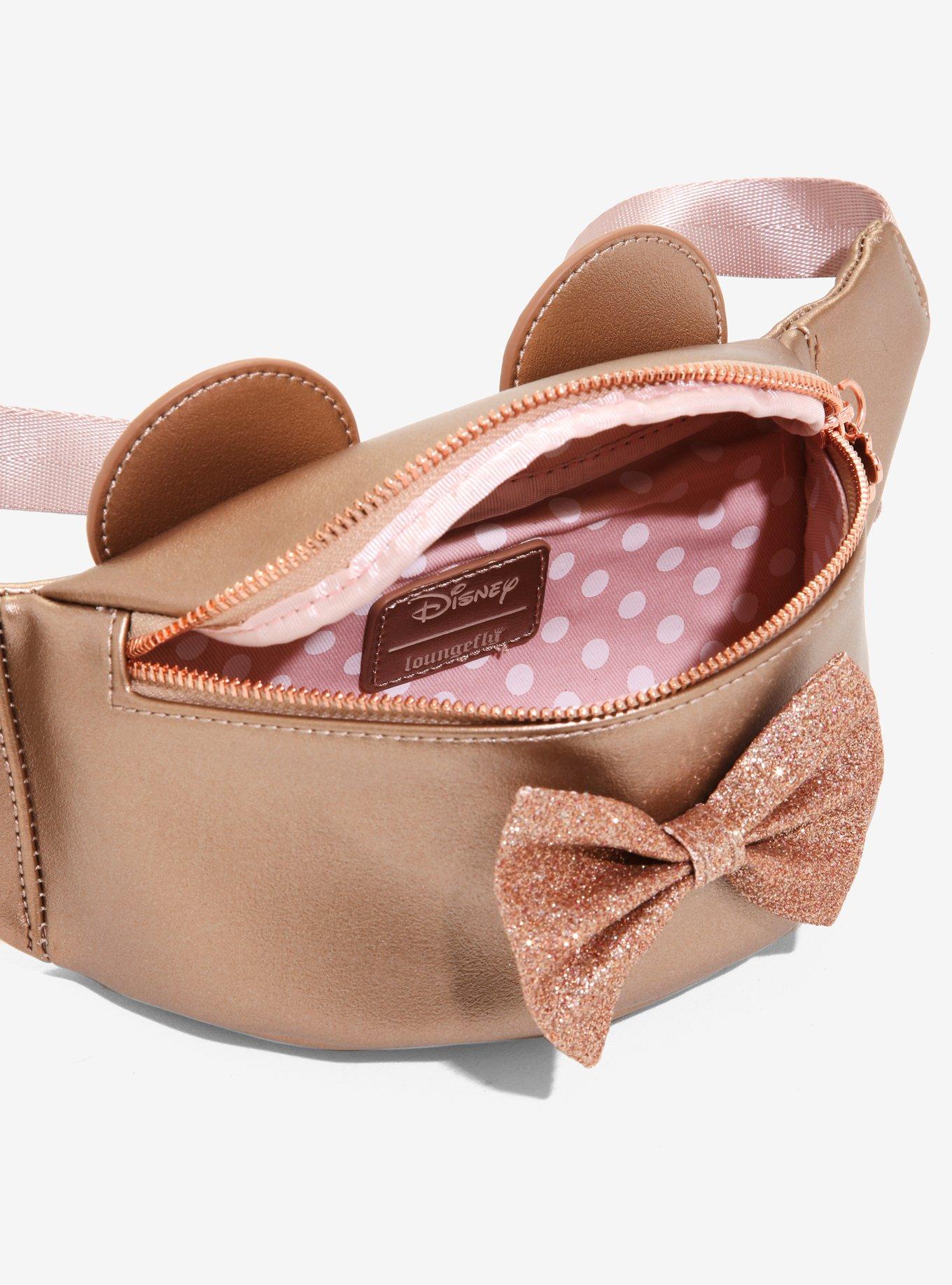 Loungefly disney fanny discount pack rose gold