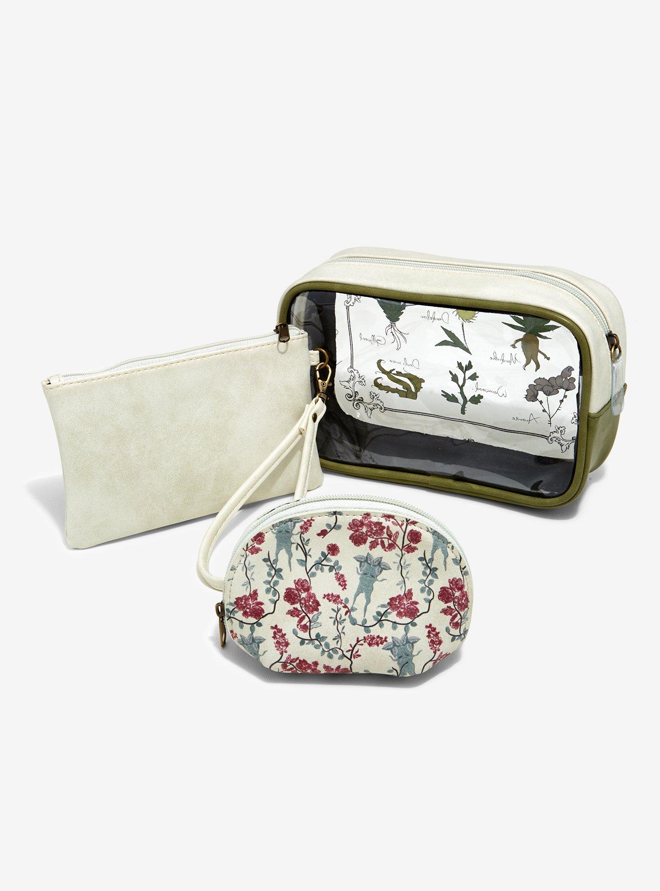 Harry Potter Herbology 3-Piece Makeup Bag Set, , alternate
