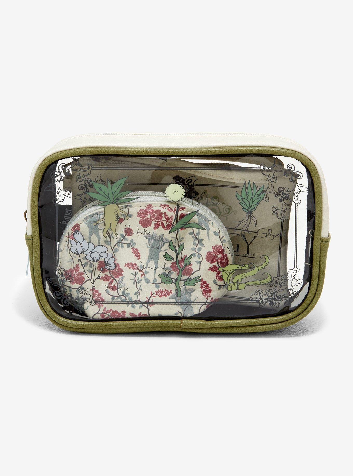 Harry Potter Herbology 3-Piece Makeup Bag Set, , alternate