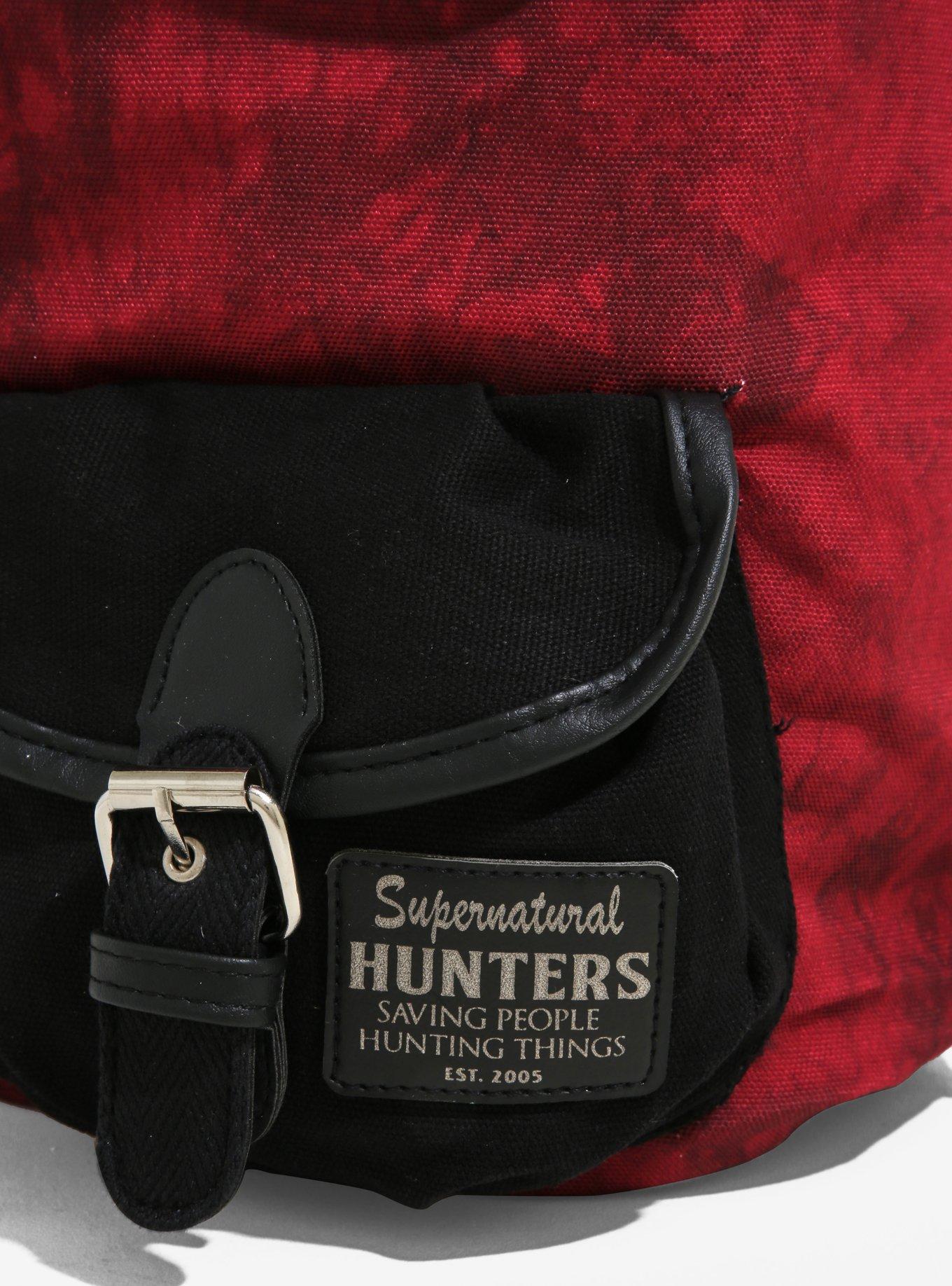 Supernatural Squirrel & Moose Slouch Backpack, , alternate