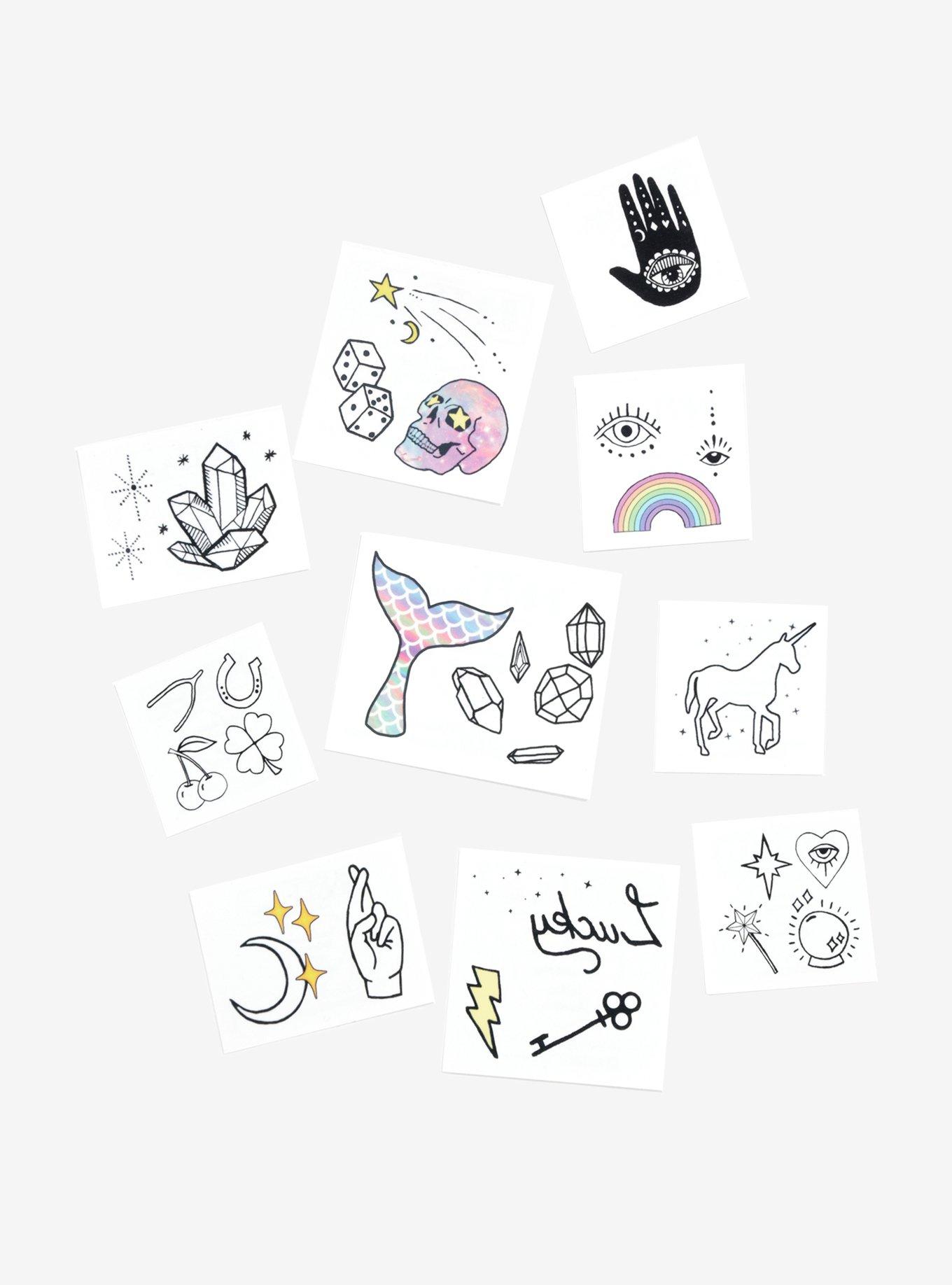 Inked By Dani Luck & Magic Temporary Tattoos, , alternate