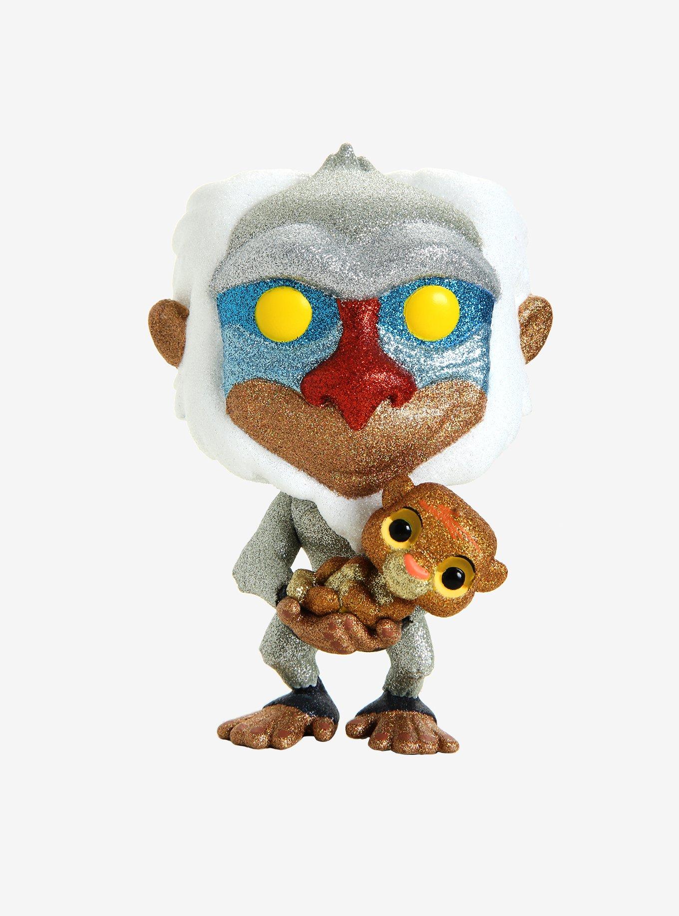 Funko Disney The Lion King Diamond Collection Pop! Rafiki With Simba Vinyl Figure Hot Topic Exclusive, , alternate