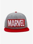 Marvel Logo Snapback Hat, , alternate
