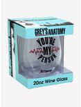 Grey's Anatomy You're My Person Wine Glass - BoxLunch Exclusive, , alternate