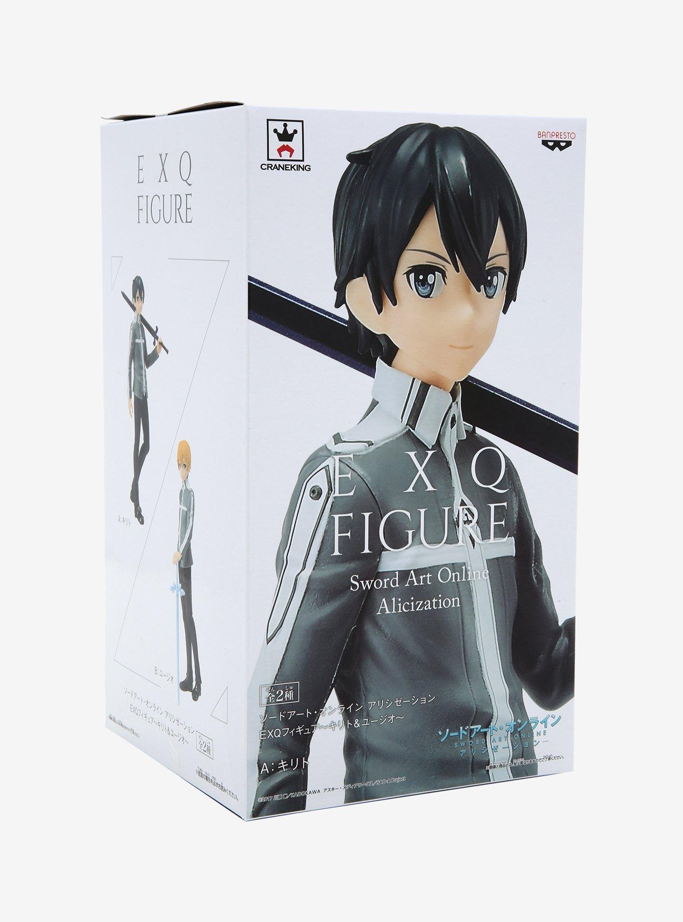 Banpresto Sword Art Online Alicization EXQ Kirito Collectible Figure, , alternate