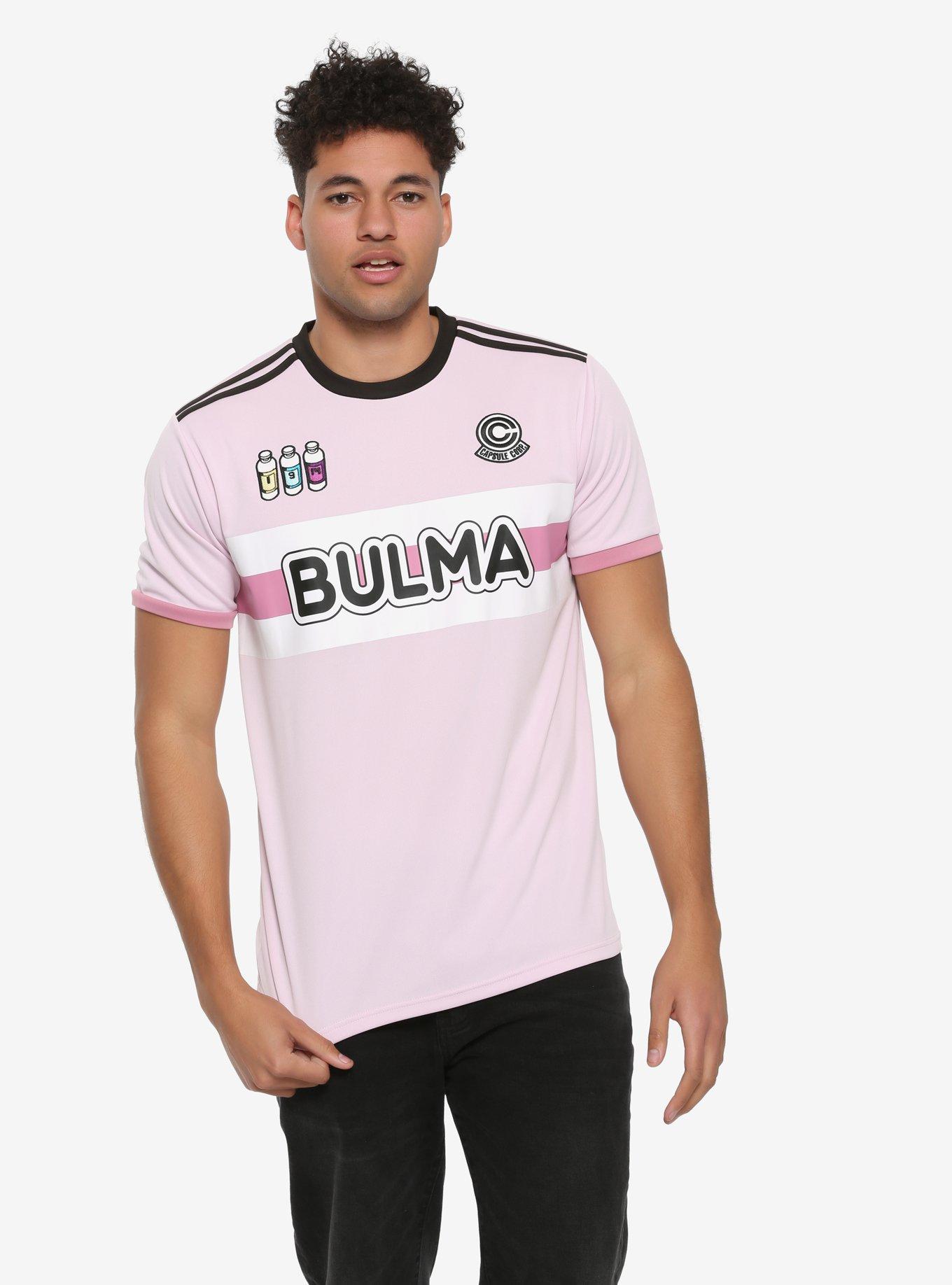 Dragon Ball Z Bulma Pink 97 Jersey - BoxLunch Exclusive, , alternate