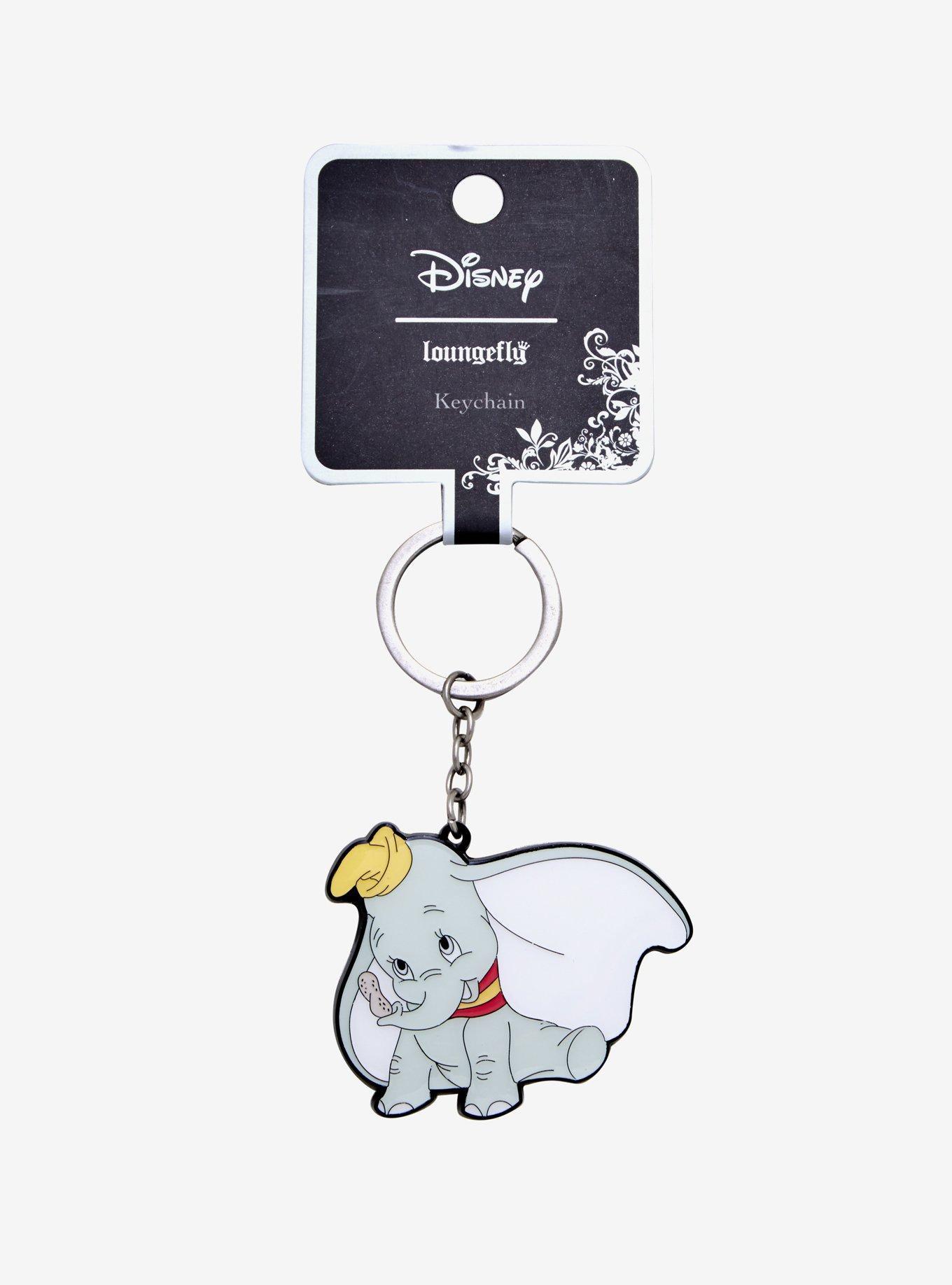 Loungefly Disney Dumbo Enamel Key Chain, , alternate