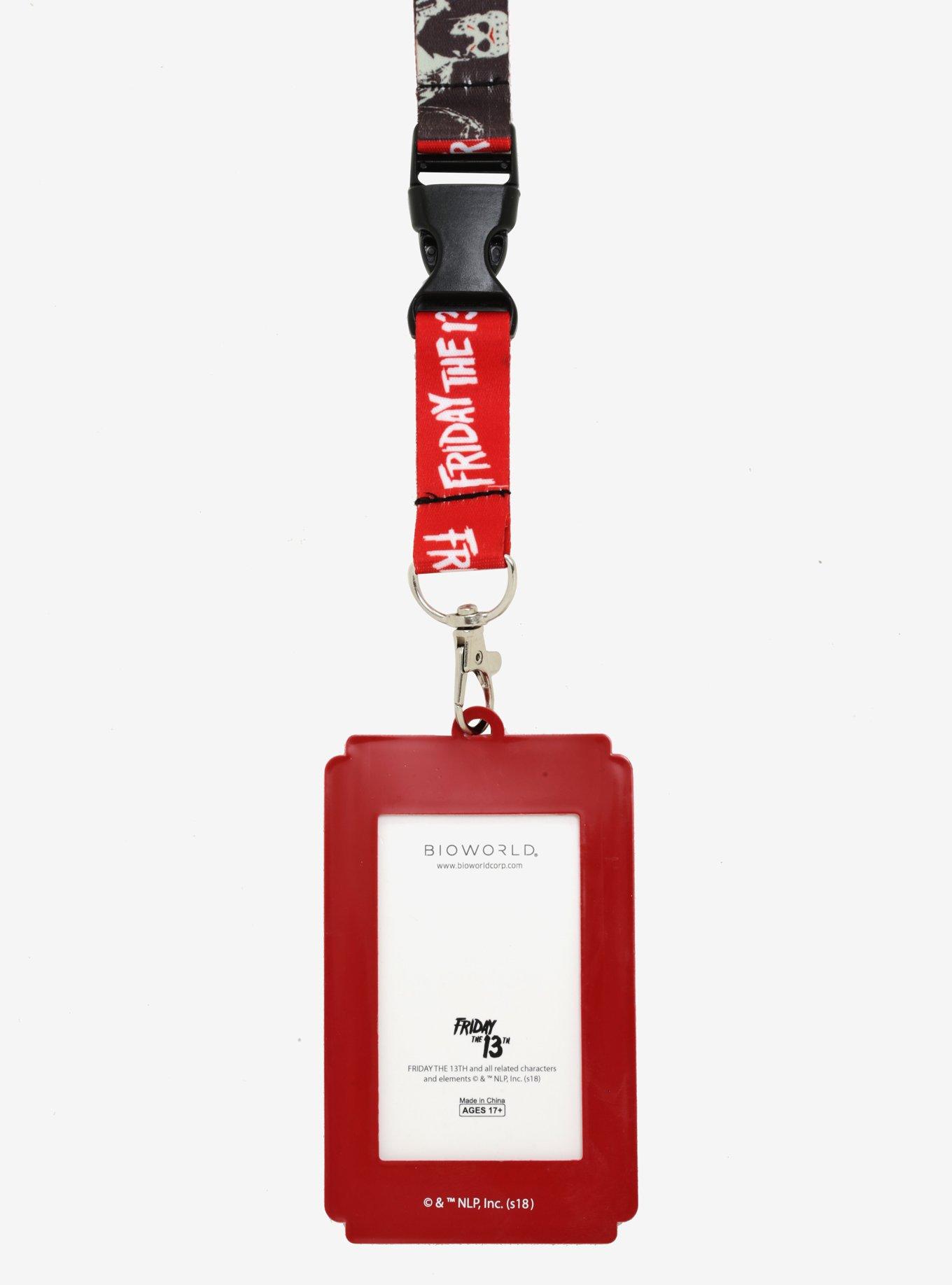 Friday The 13th VHS Cassette Lanyard, , alternate